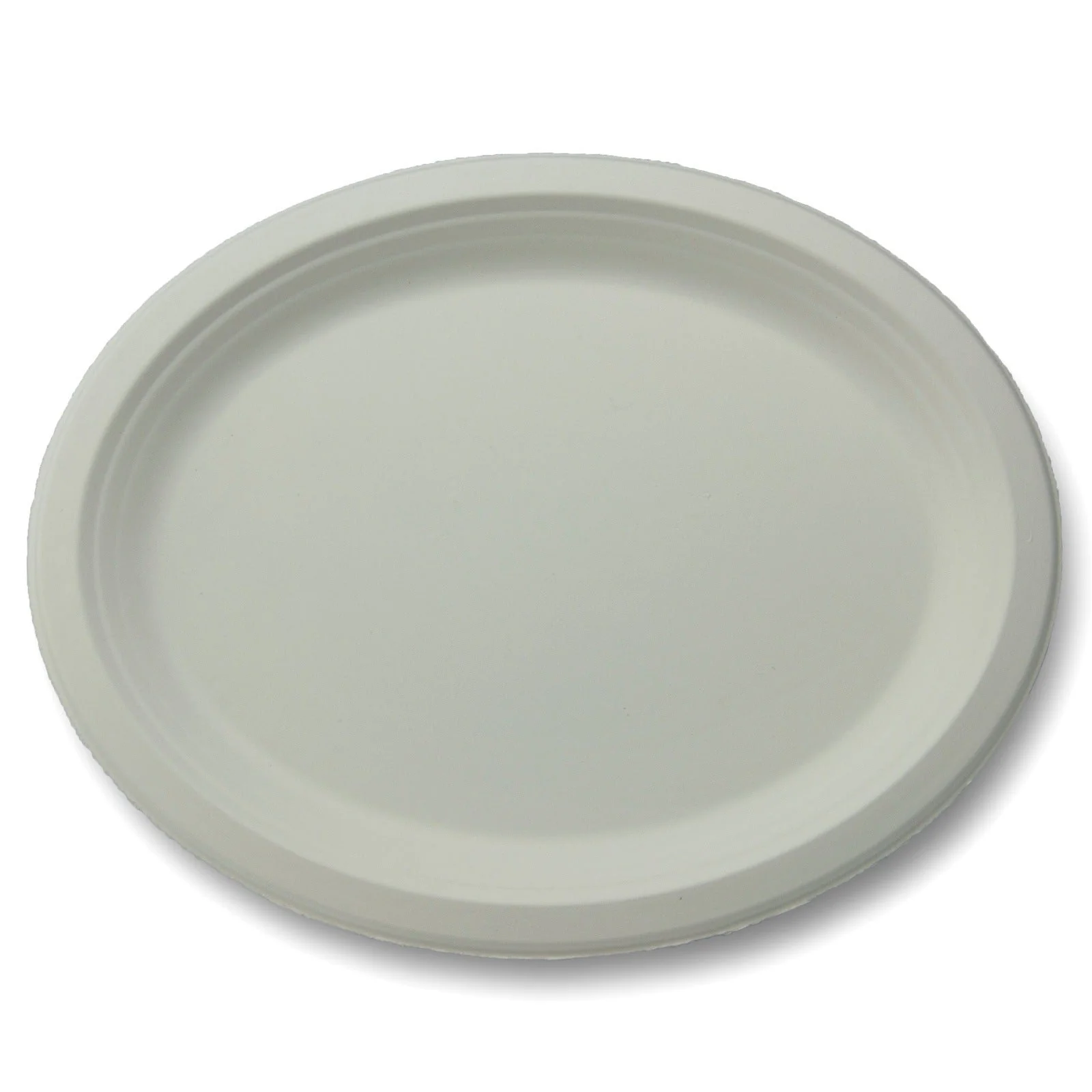 12-Inch Fiber Jumbo Oval Platter, 500-Count Case
