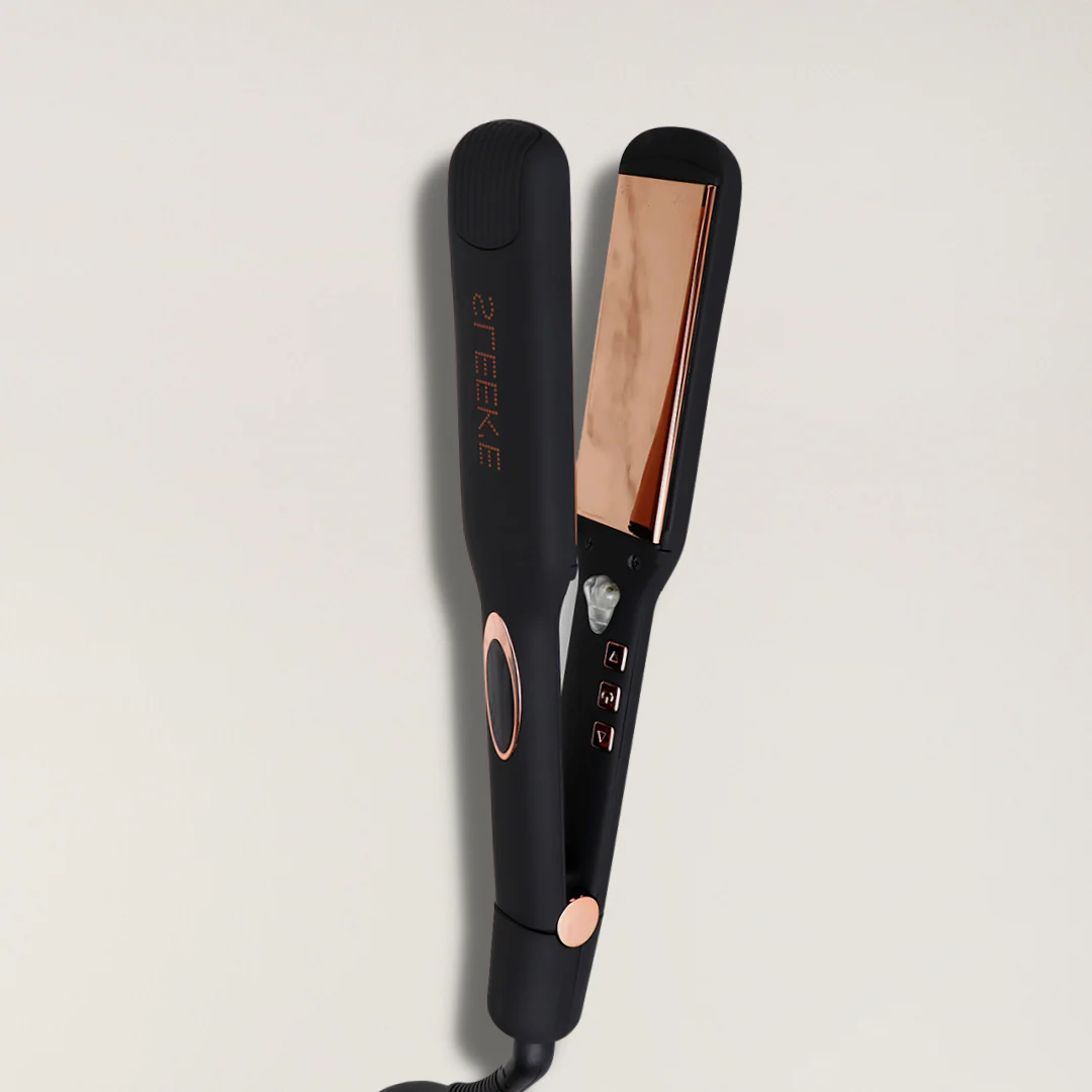 2" Titanium Flat Iron Black - Image 3