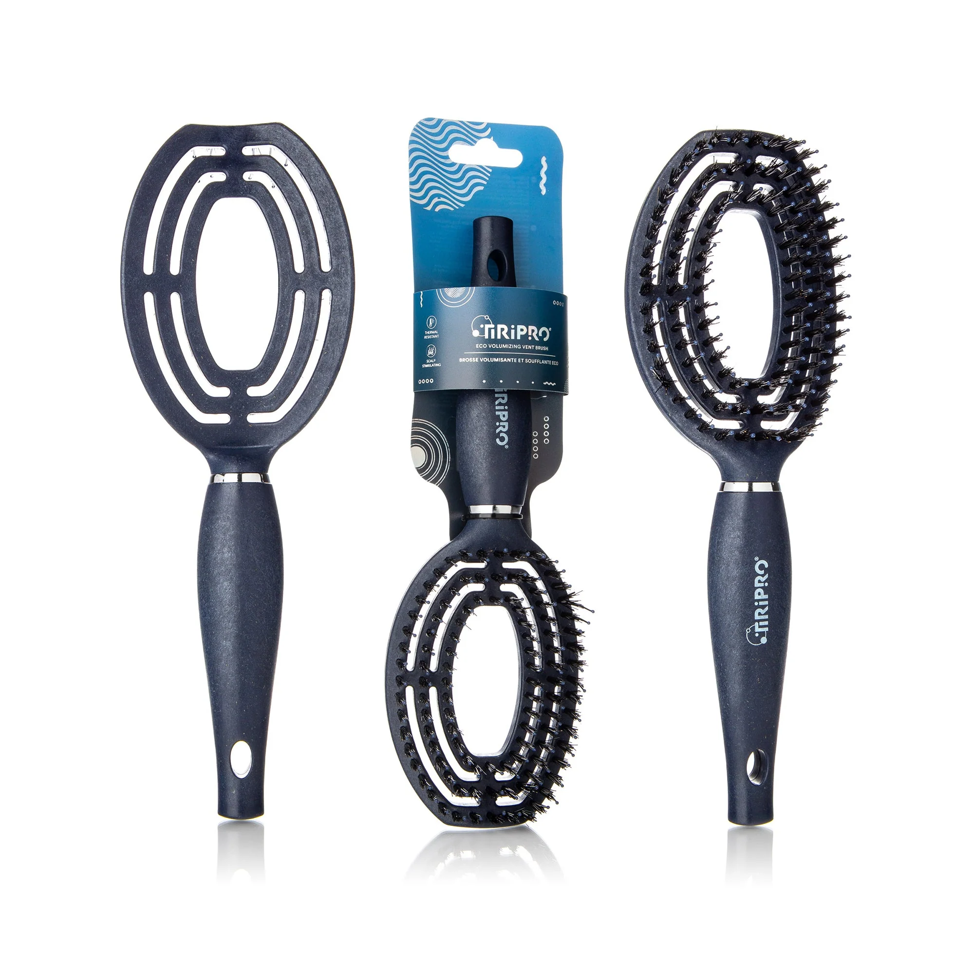 3pc Thermal Hair Brush & Pro Dryer Set (Attachments Included) - Image 9