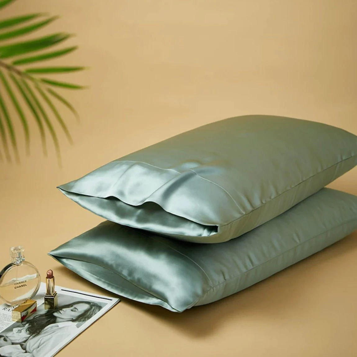6A Grade Organic Mulberry Silk Pillowcase for Better Skin & Hair- 30 Momme. Pure Silk on Both Sides - Image 6