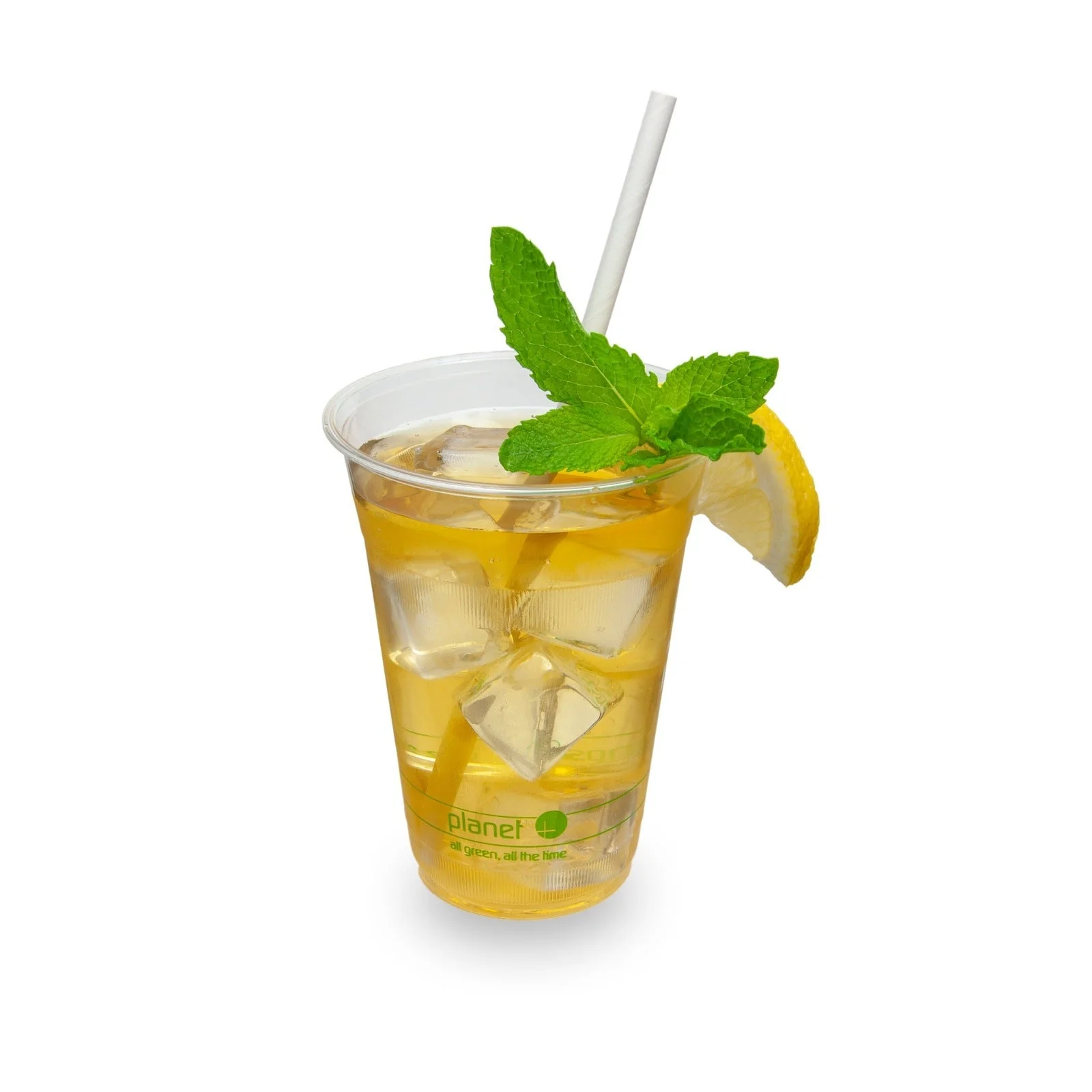7.75 Inch Individually wrapped Clear PLA Jumbo Straw - 4800 pcs (12/400s) - Image 2