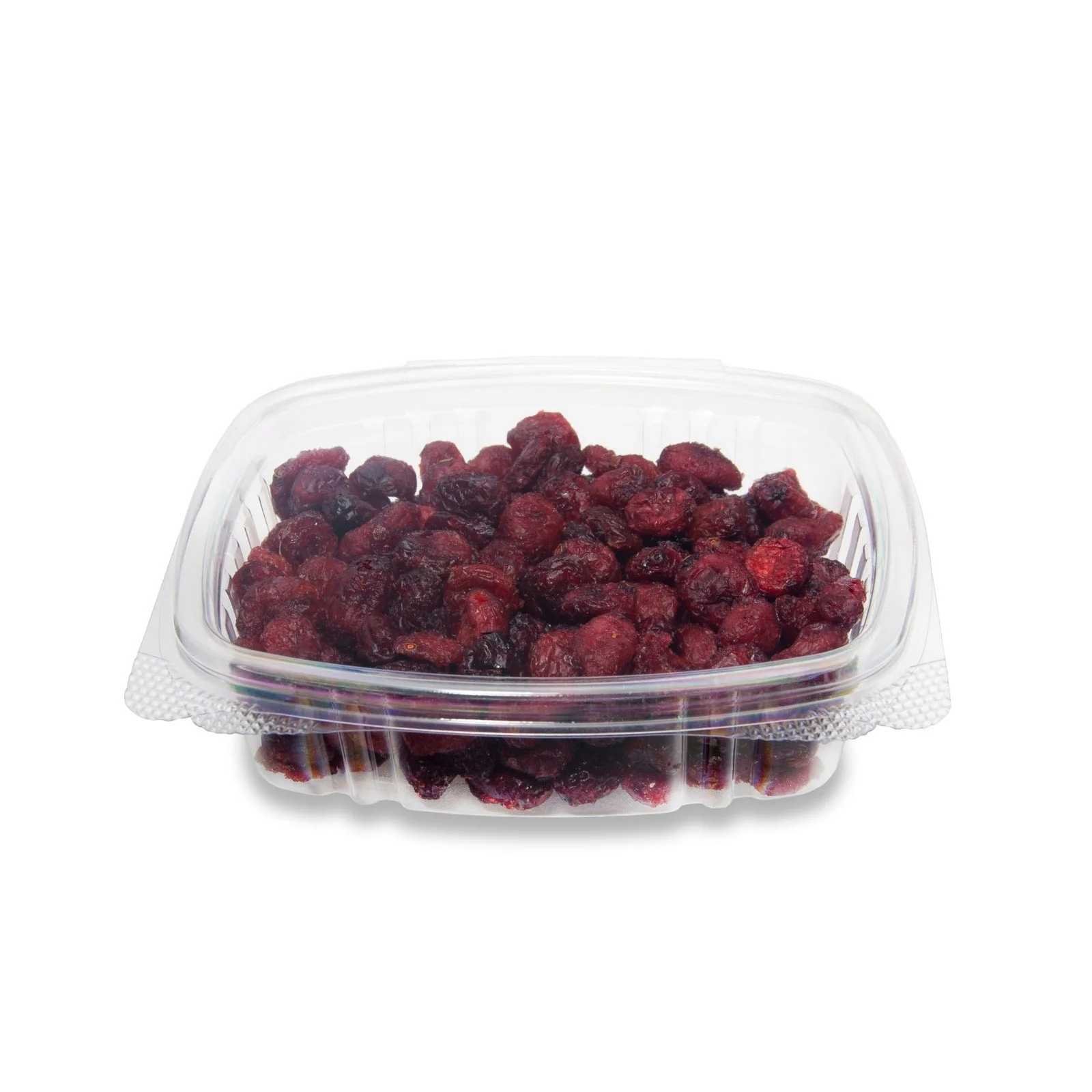 8-Ounce Clear PLA Hinged Rectangular Deli Container,300-Count Case - Image 3
