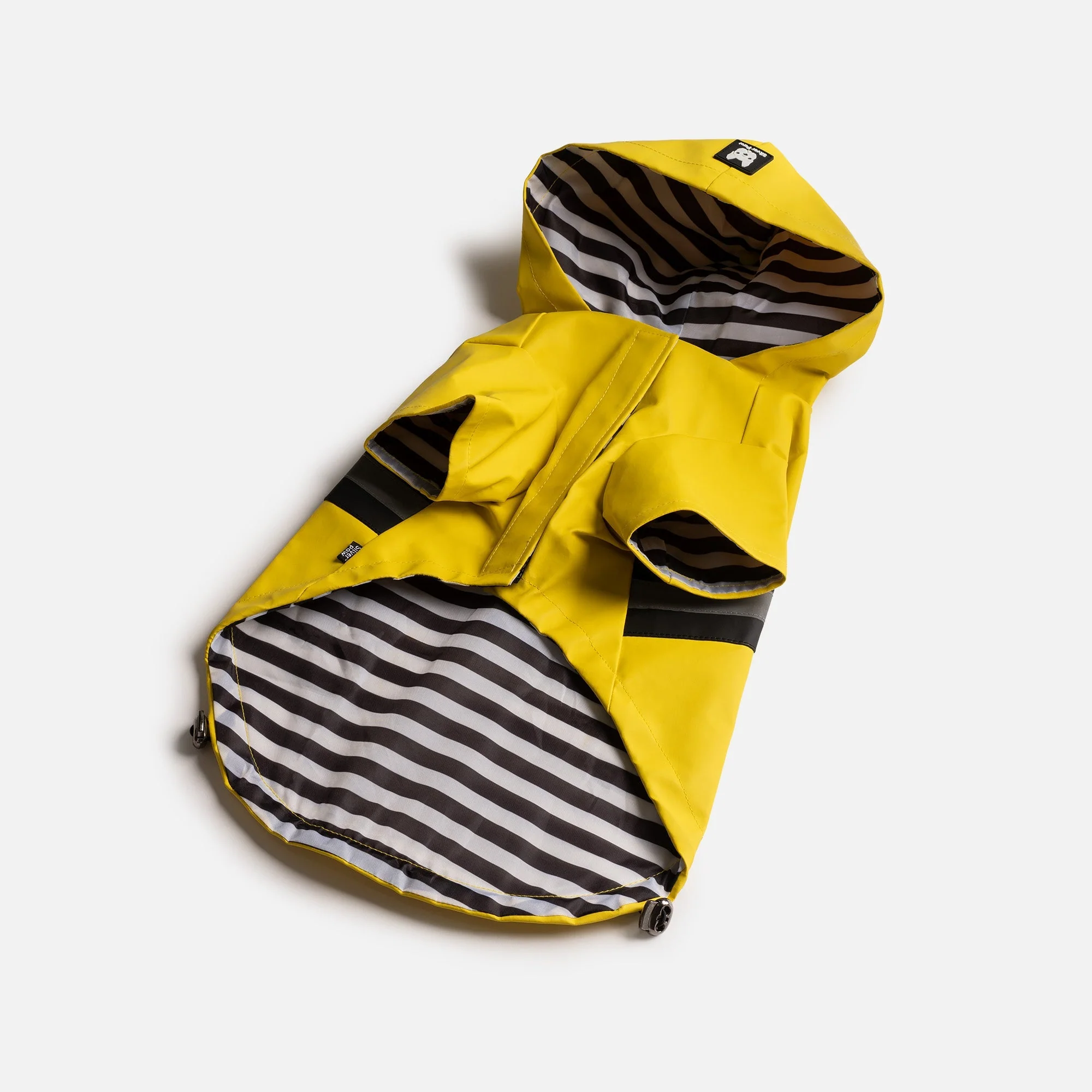 Aden Dog Raincoat - Yellow - Image 4