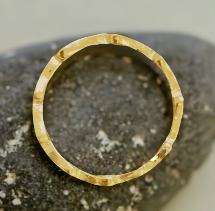 Alexandrite Birthstone Stacker Ring by The Urban Charm by The Urban Charm - Image 2