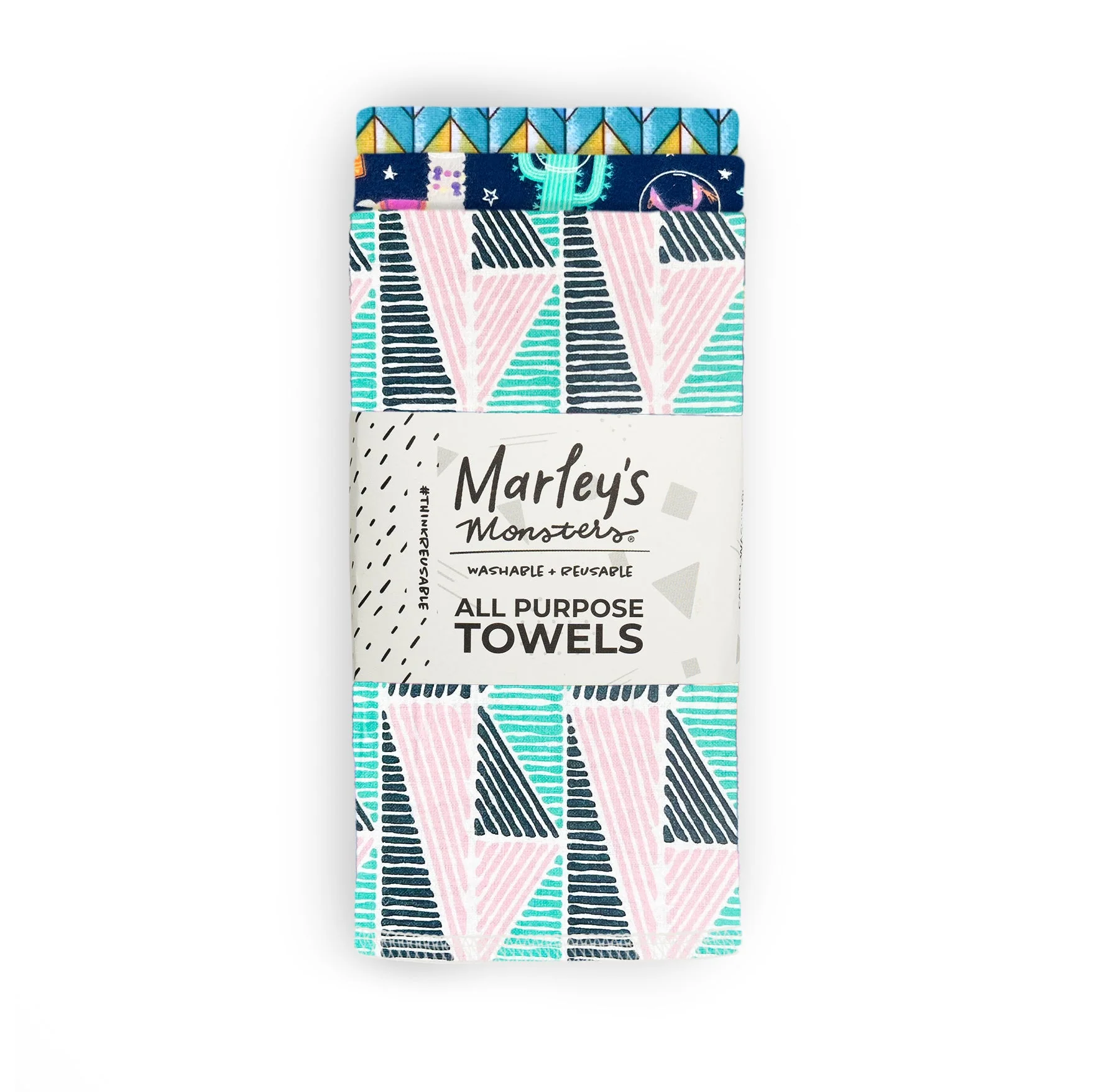 All-Purpose Towels: Mixed Prints 3 Count Pack - Image 35