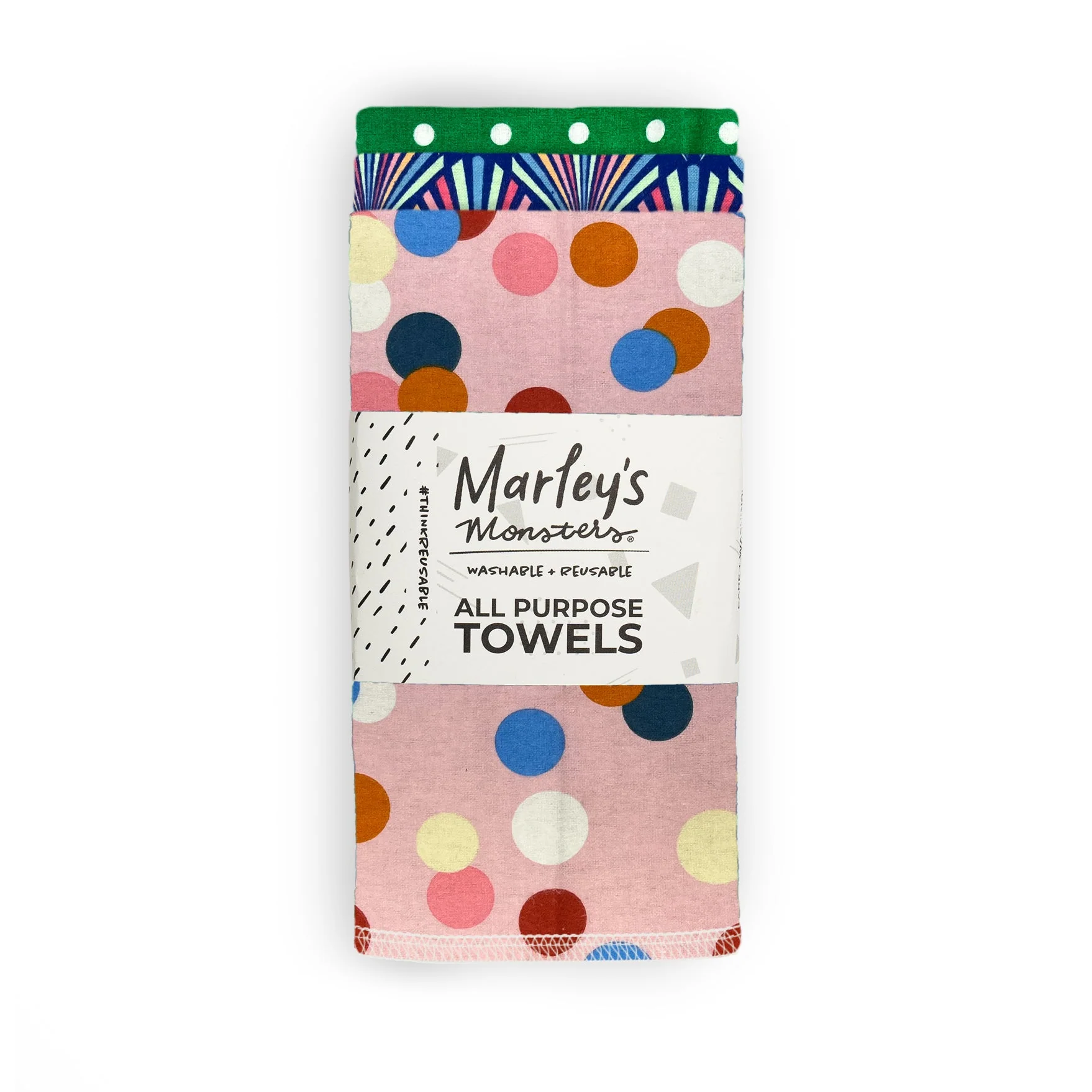 All-Purpose Towels: Mixed Prints 3 Count Pack - Image 44