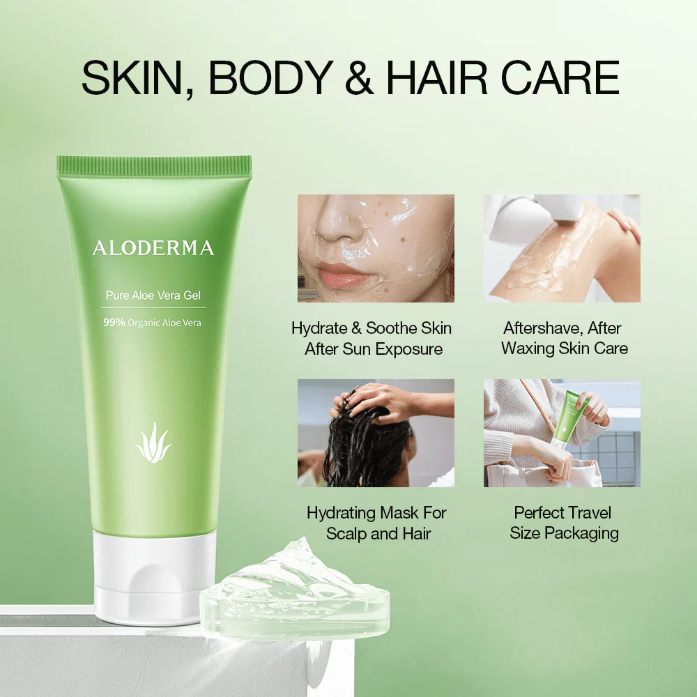 ALODERMA Pure Aloe Vera Gel - 45g - Image 3