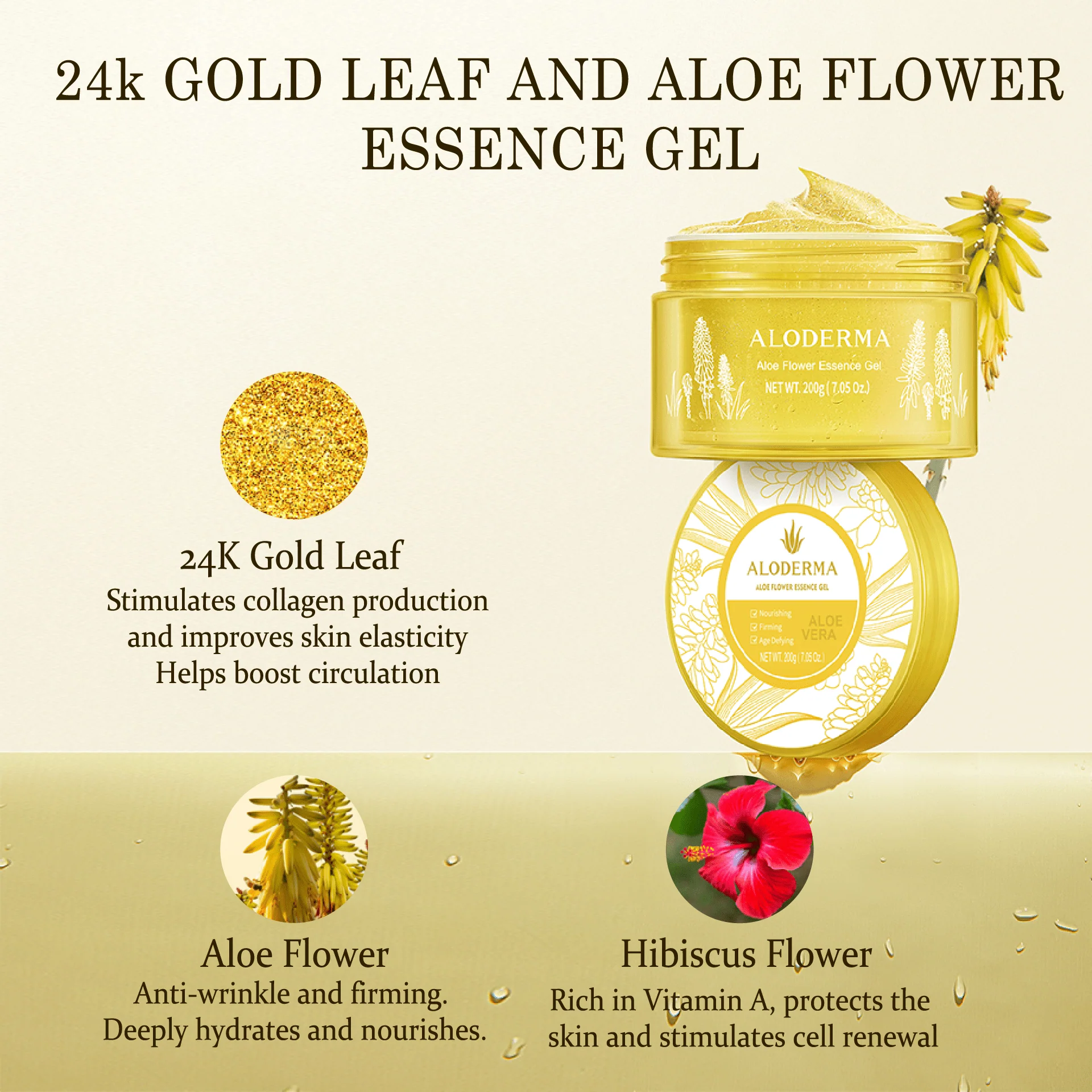 Aloe Flower Essence Gel - Image 3