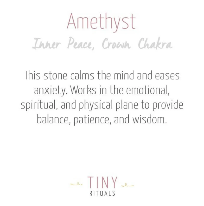 Amethyst Palm Stone by Tiny Rituals - Image 4