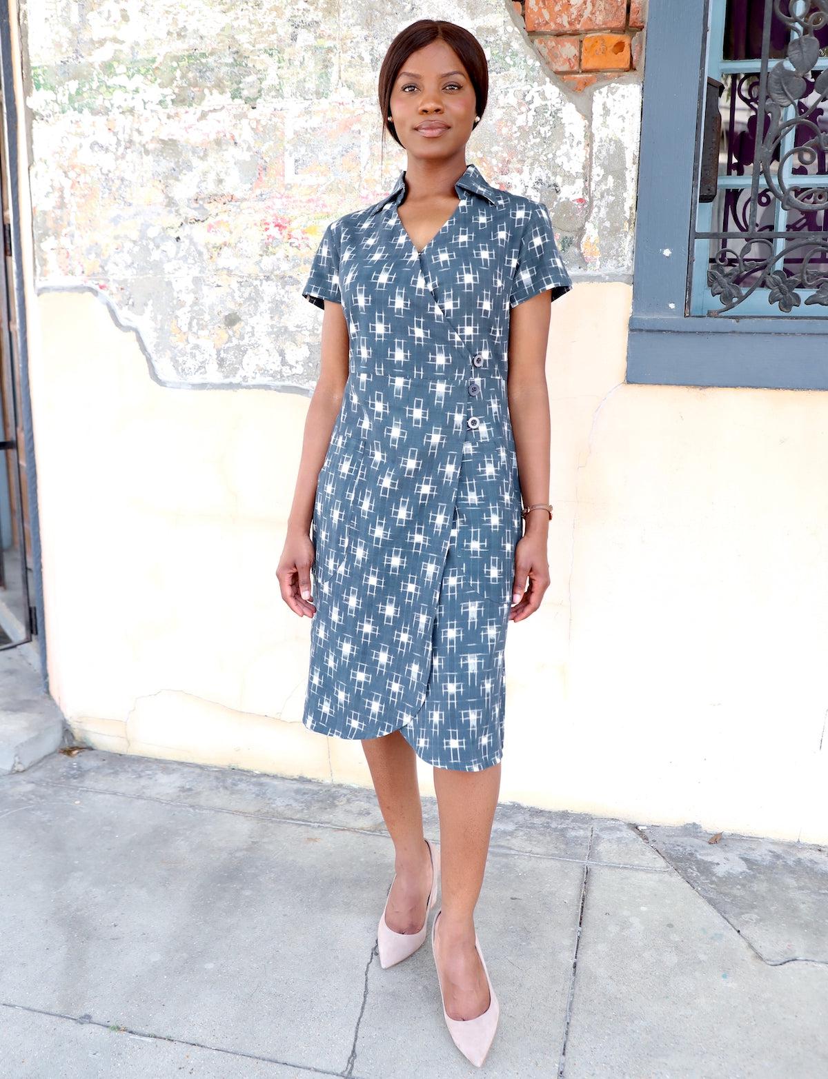 Anniki Wrap Dress by Passion Lilie - Image 2