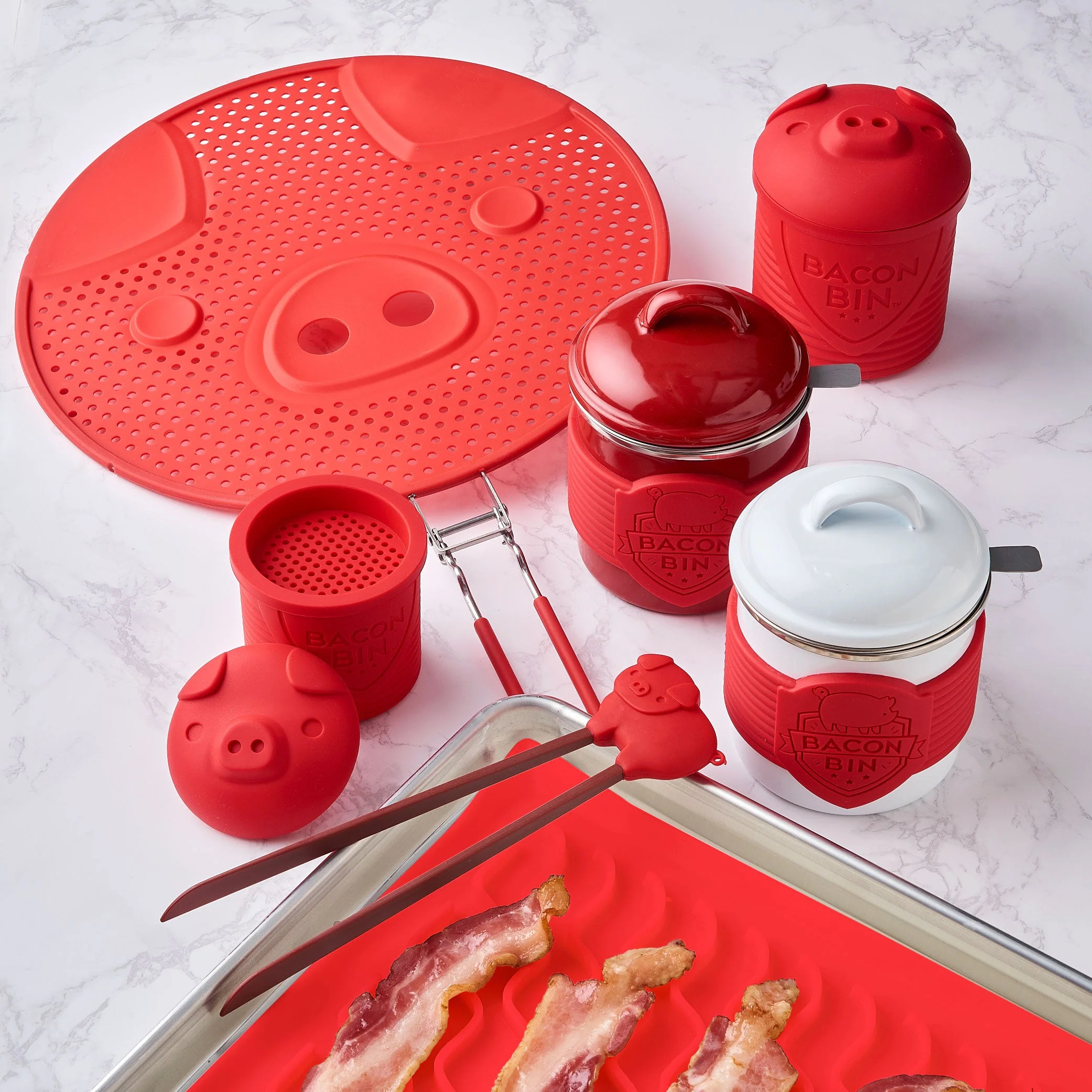 Bacon Grease Splatter Guard - Silicone - Image 8