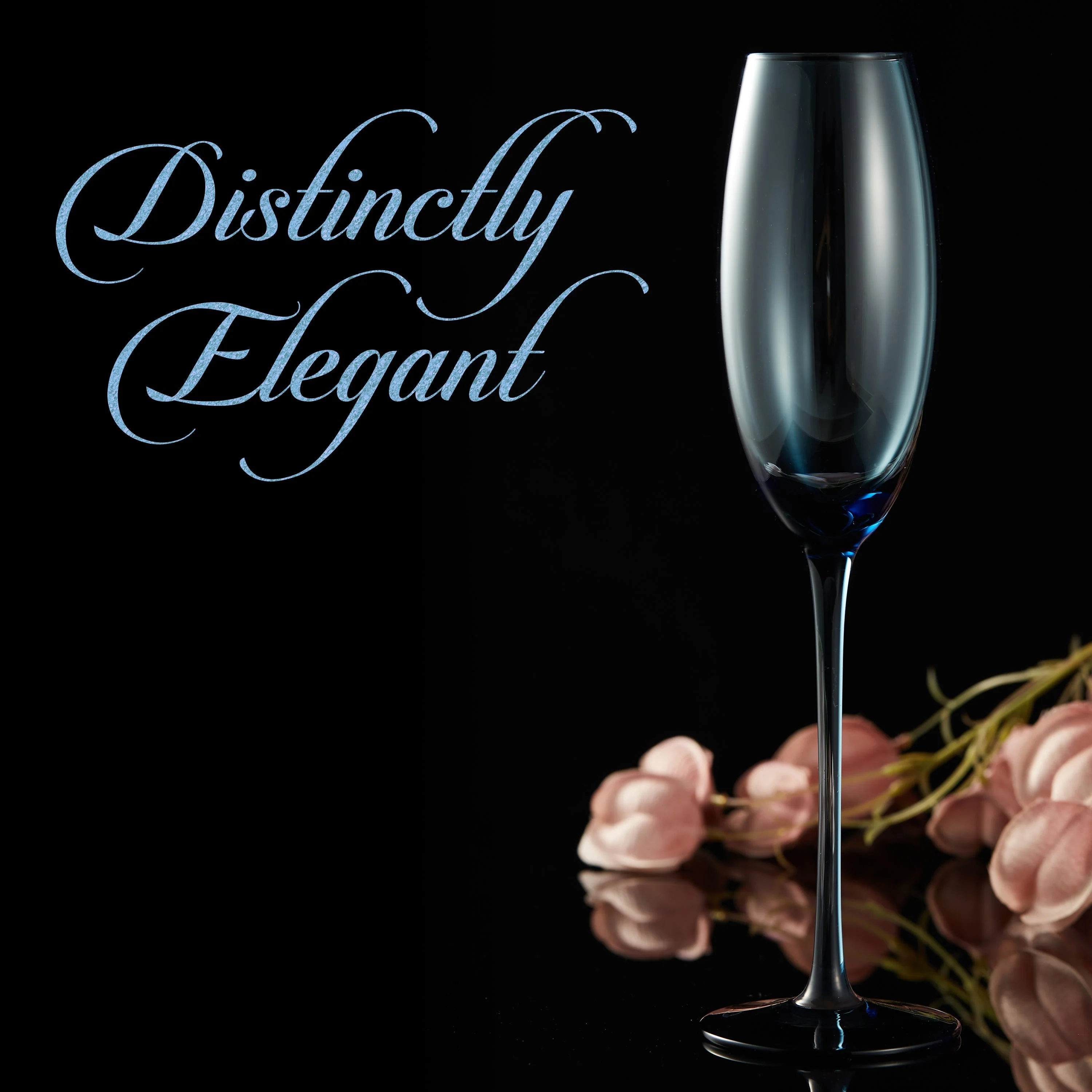 Berkware Luxurious and Elegant Sparkling Colored Glassware - Champagne Flutes - Image 3