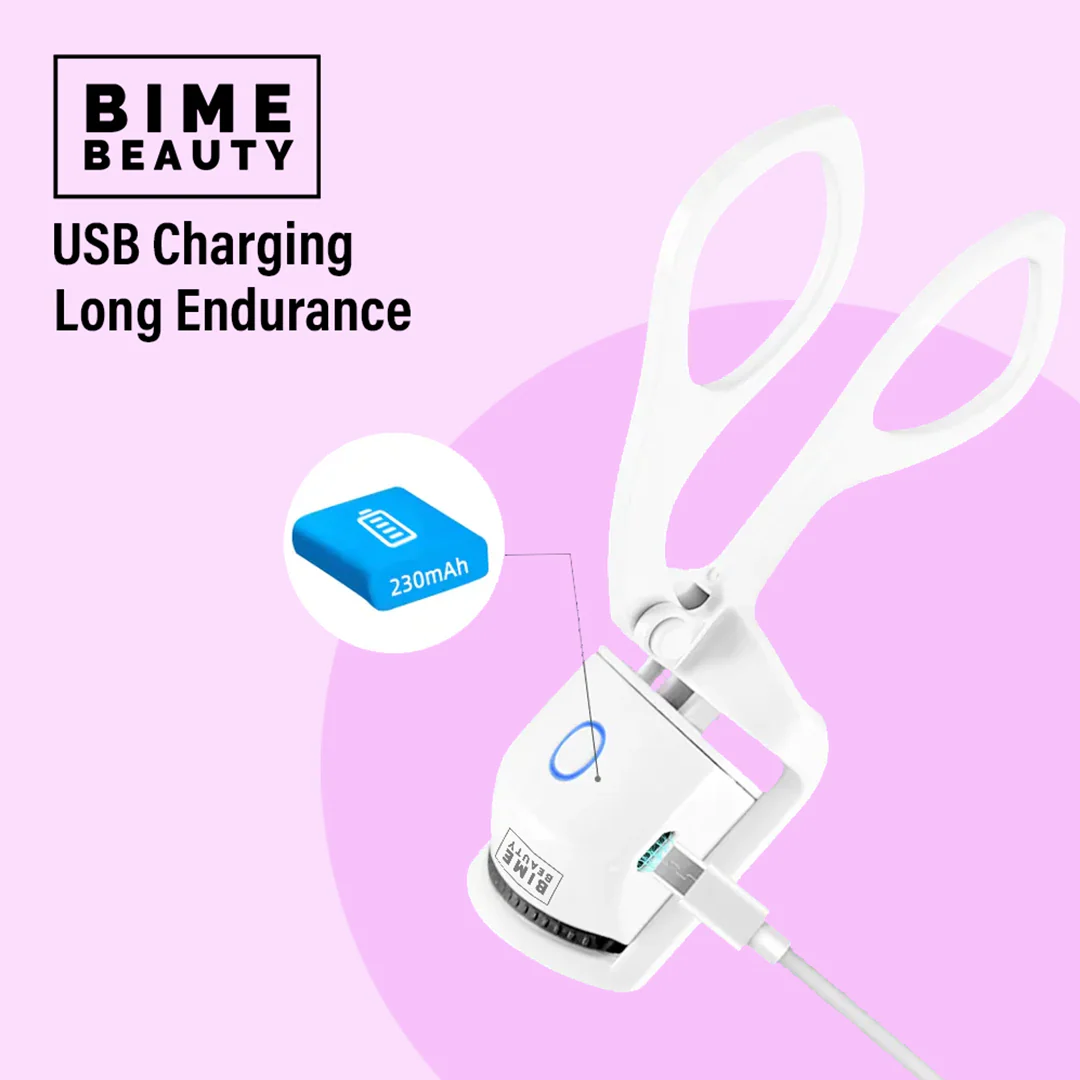 Best Sellers Bundle- Electric Eyelash Curler and Self Cleaning Hair Brush - Image 3