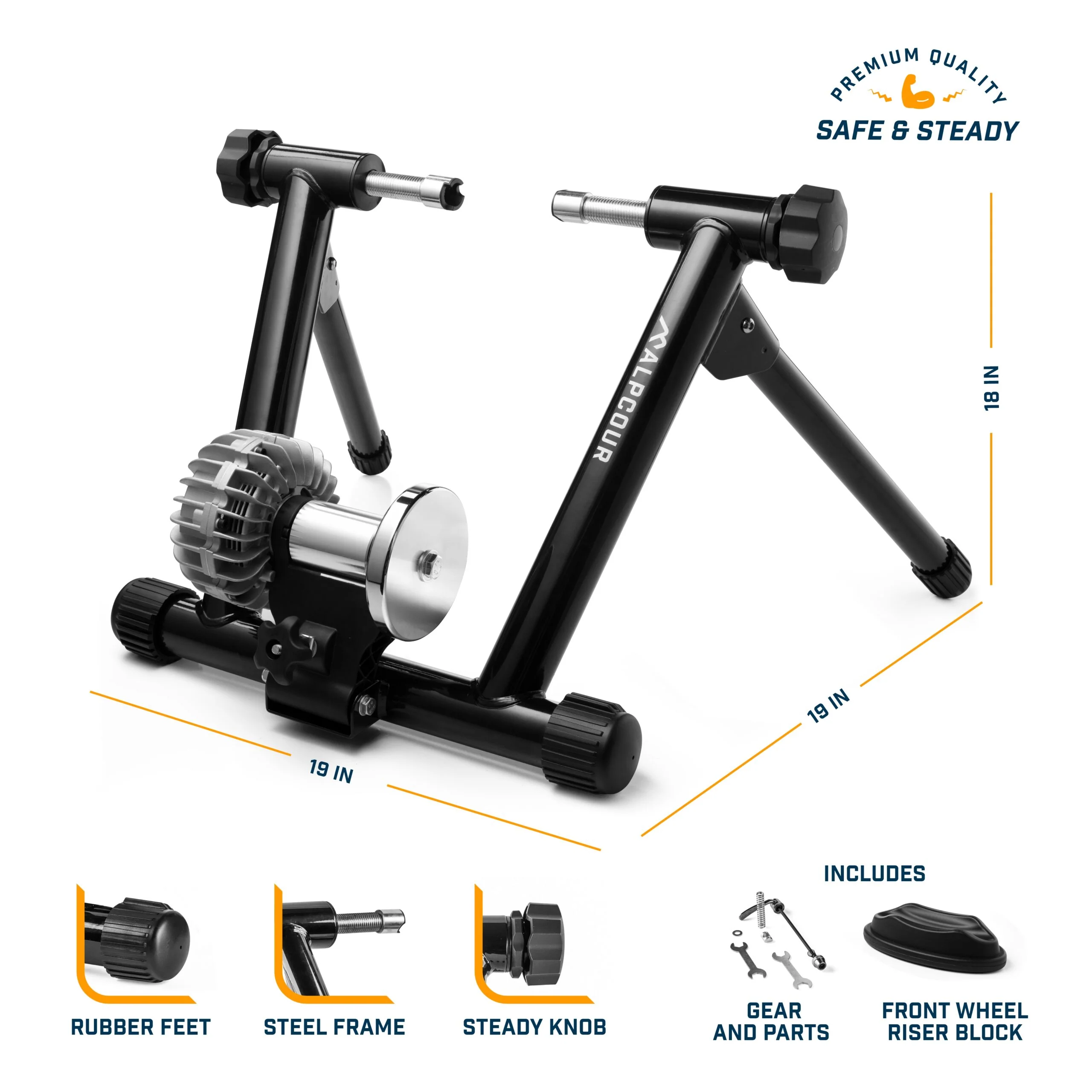 Bike Trainer Stand - Fluid Flywheel - Image 4