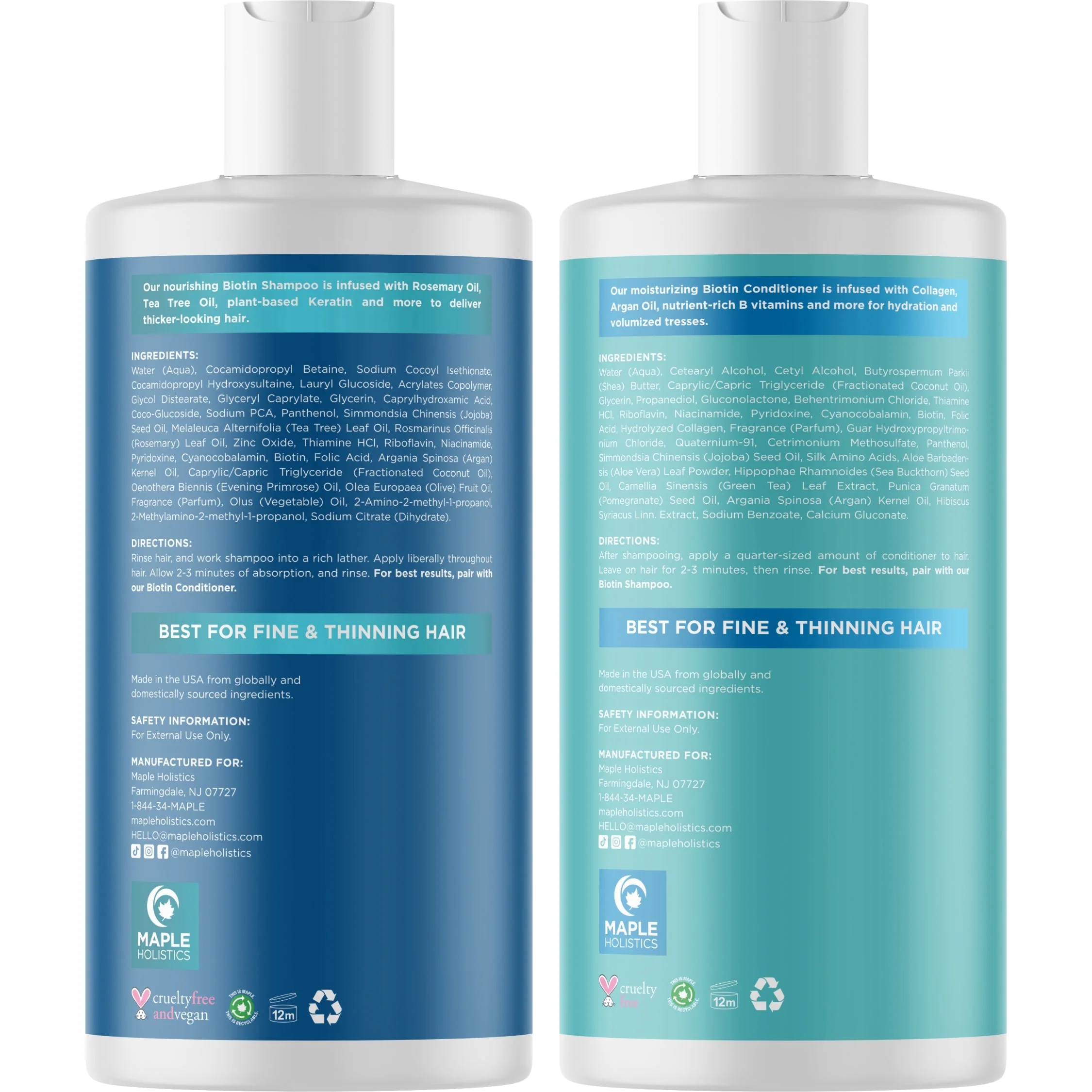 Biotin Shampoo and Conditioner Set - Image 33