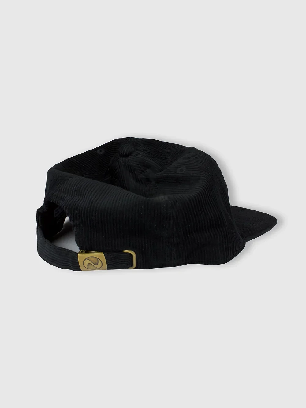 BLACK CORDUROY SMILE HAT - Image 4