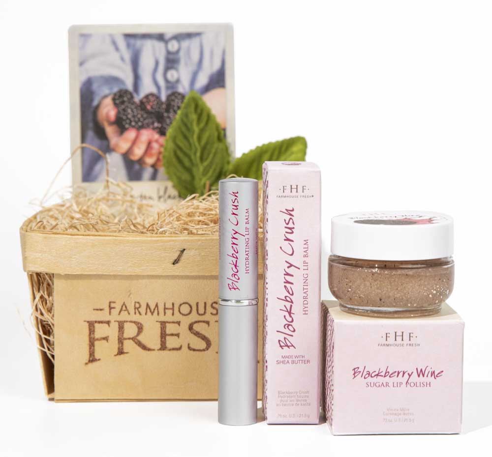 Blackberry Lip Gift Basket by FarmHouse Fresh skincare - Image 4