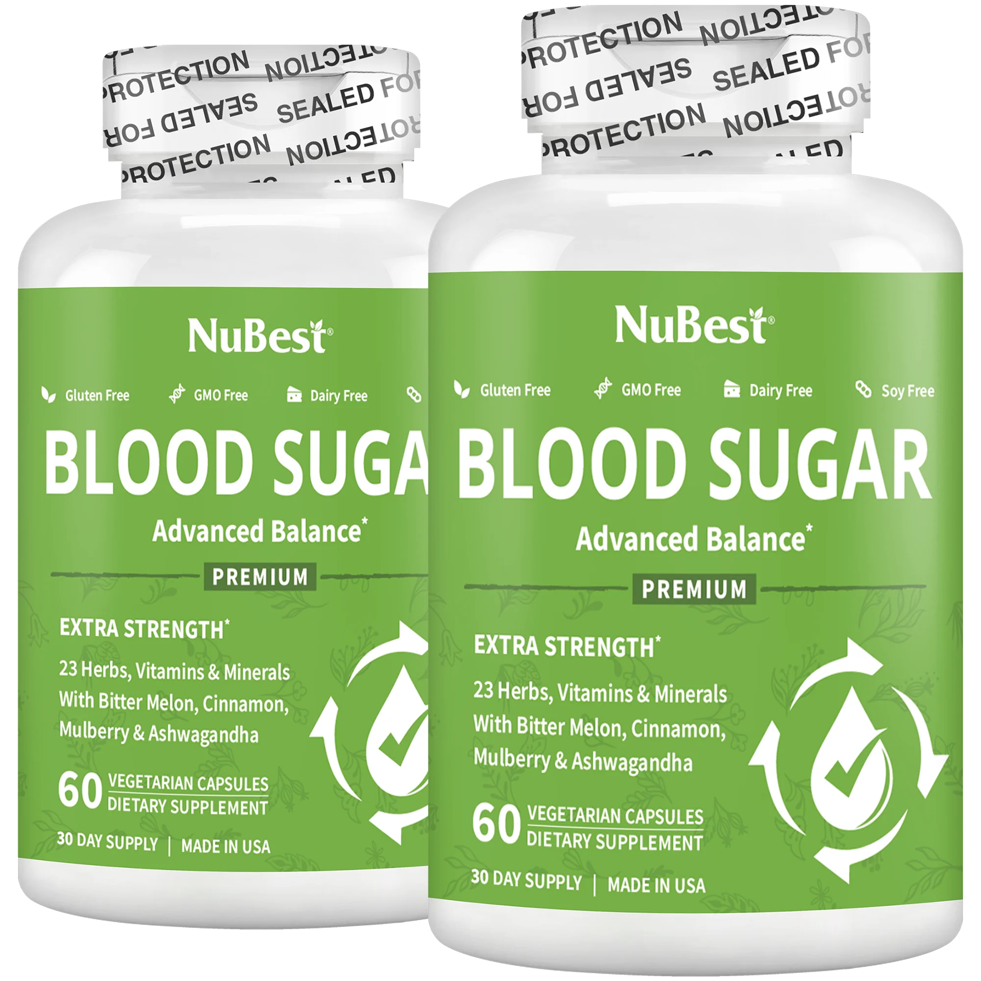 Blood Sugar Supplement, Advanced Formula For Energy Balance, Immunity & Overall Health, 60 Vegan Capsules by NuBest Nutrition® - Image 8