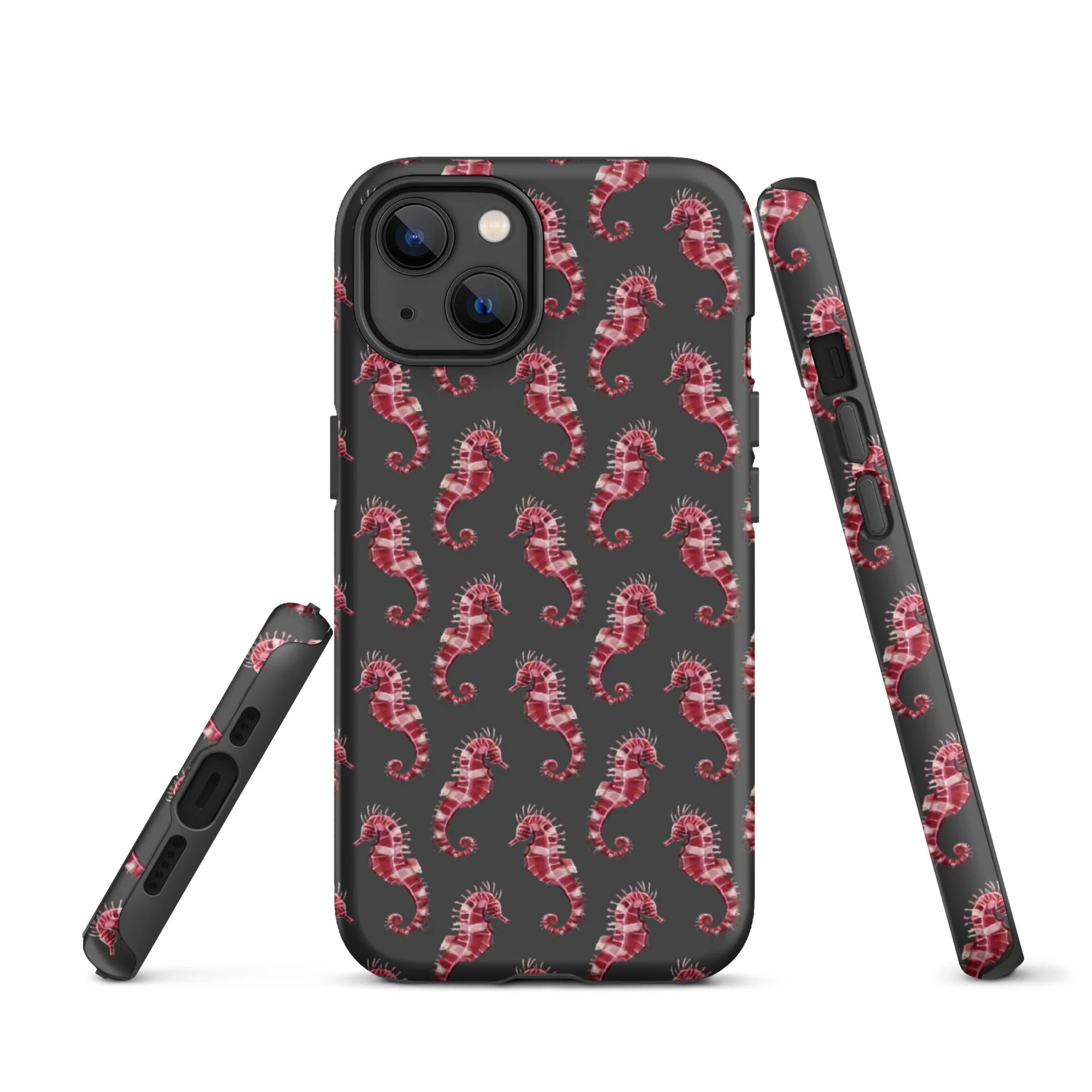 Candy Cane Sea Horse Tough Case for iPhone® - Image 11