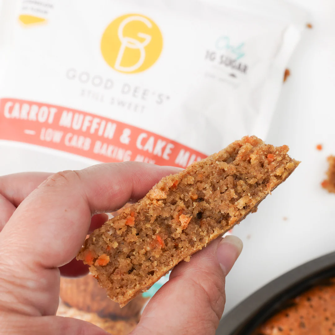 Carrot Keto Muffin & Cake Mix- Gluten Free and No Added Sugar by Good Dee's - Image 6