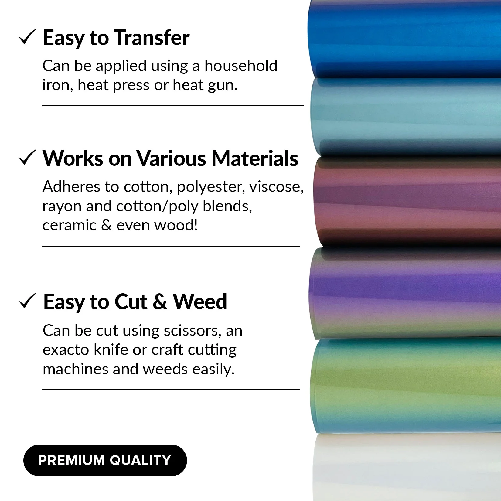 Chameleon Heat Transfer Vinyl - Image 4