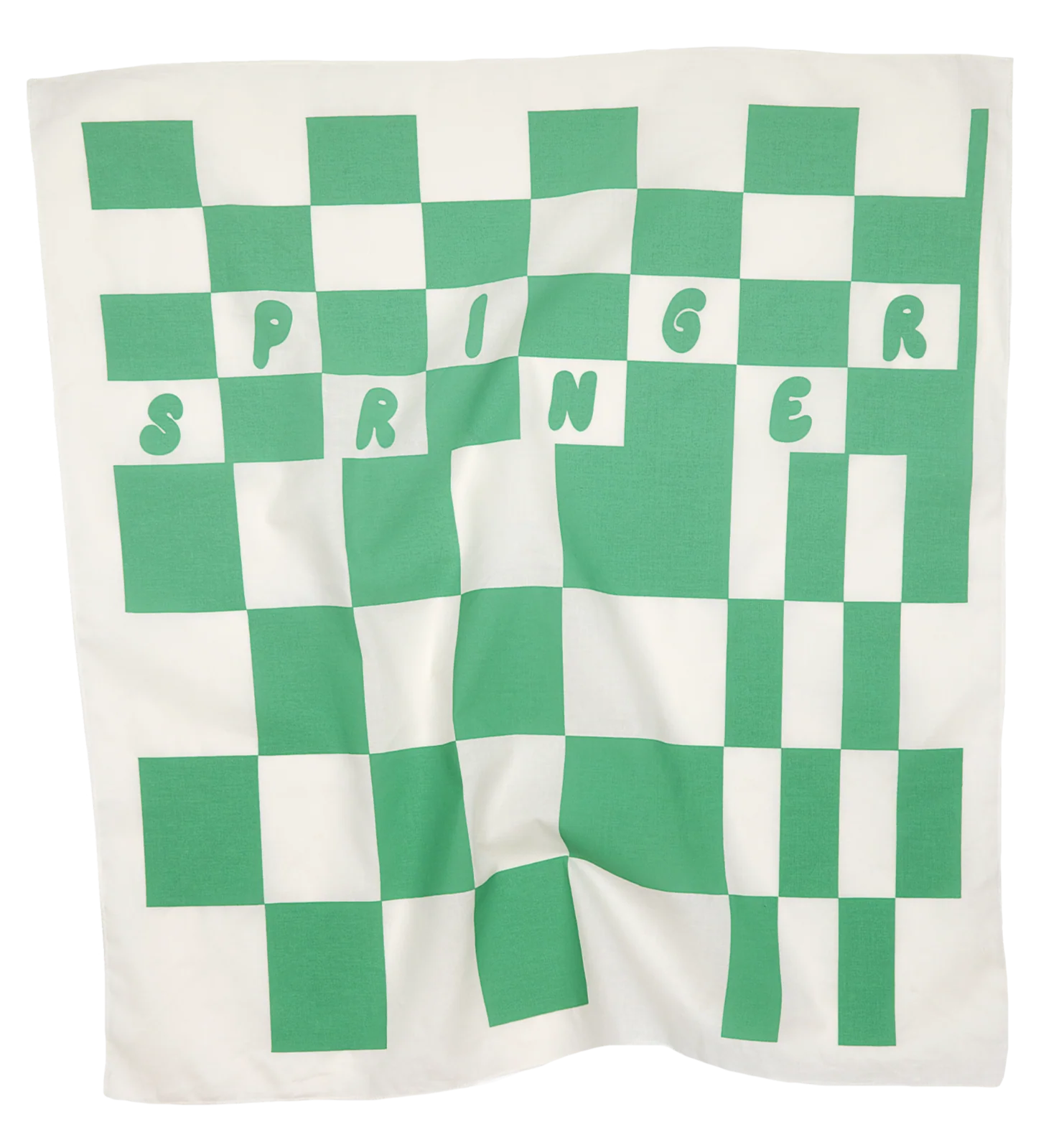 Checkered Dog Bandana - Image 3