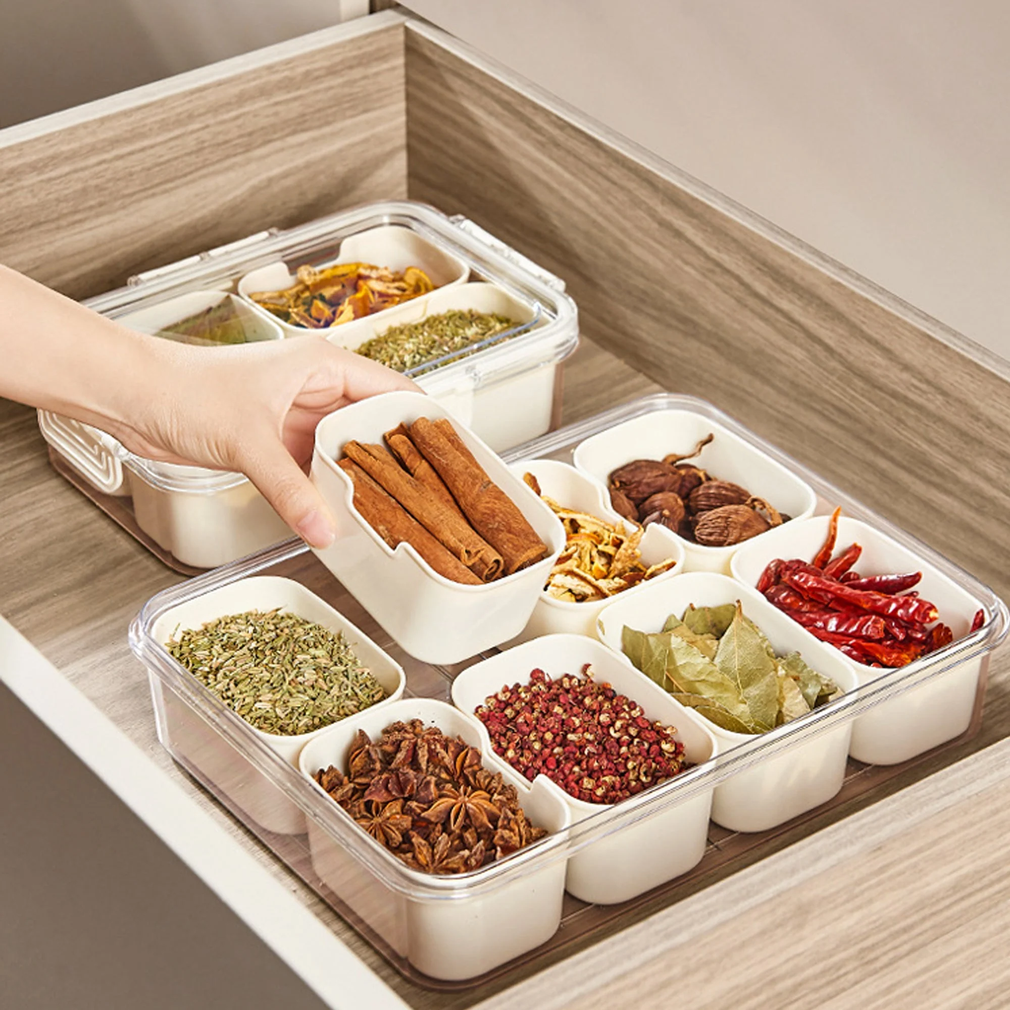 Cheer Collection Airtight Food Storage Container with Multi-Compartment Freshness Lock - Image 13