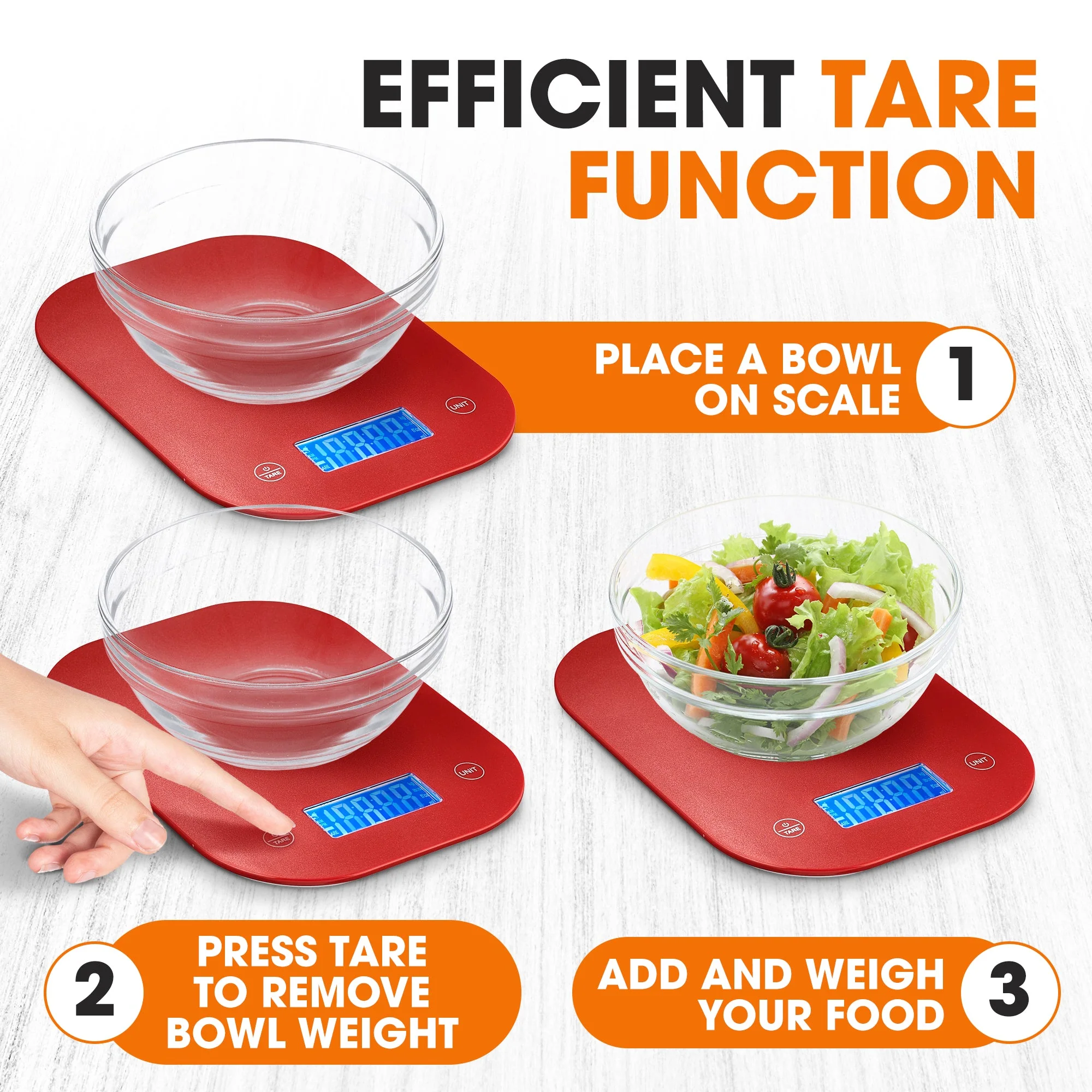 Cheer Collection High Accuracy Digital Kitchen Scale - Image 22