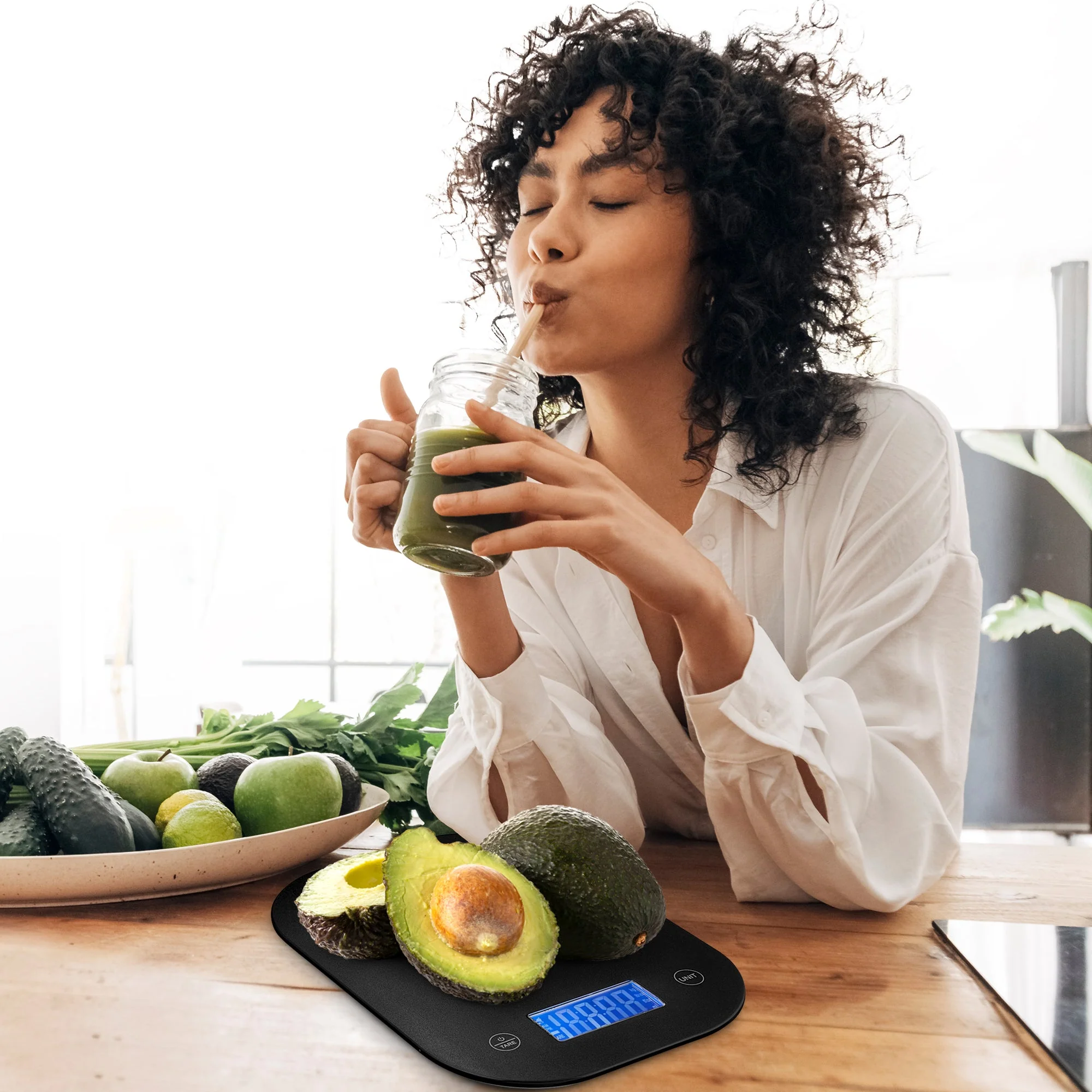 Cheer Collection High Accuracy Digital Kitchen Scale - Image 3