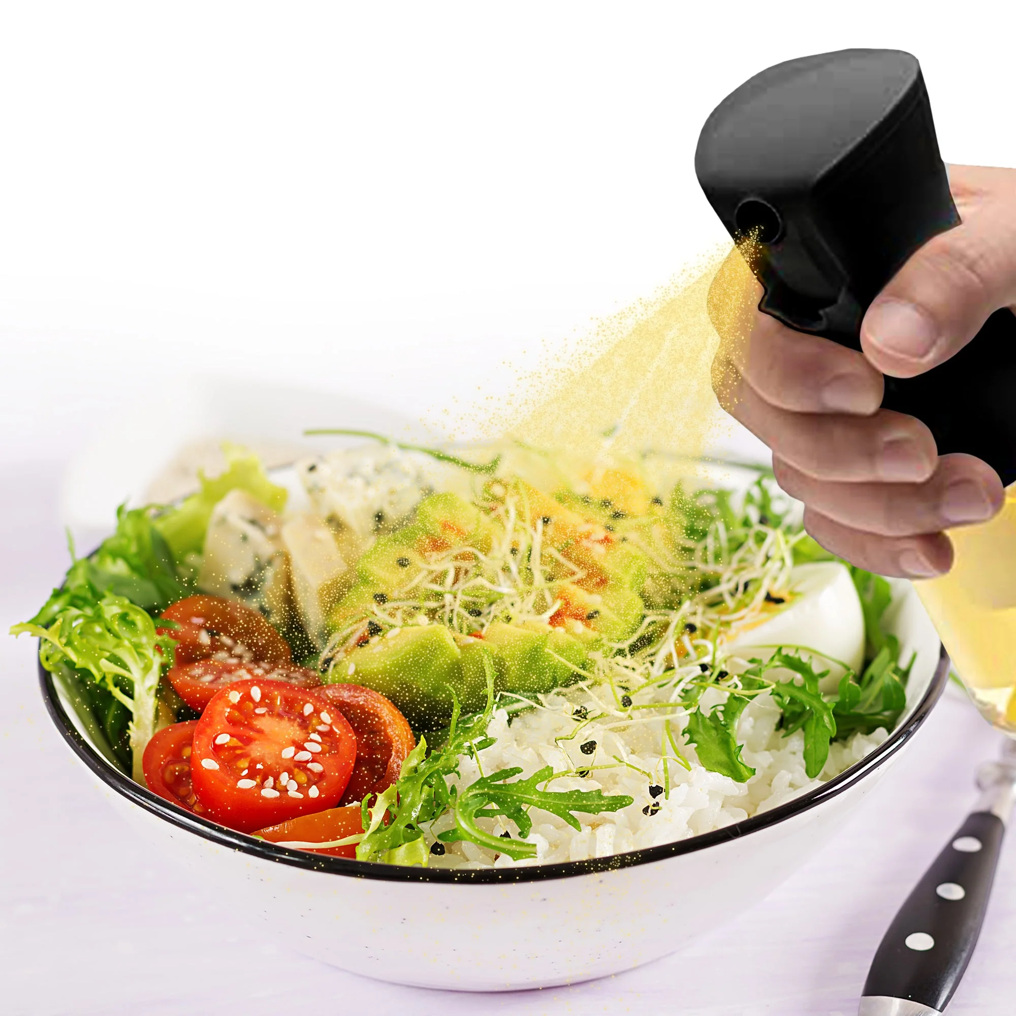 Cheer Collection Multi-Purpose Food Grade Oil Spray Bottle - Available in Sets of 2 or 3 - Image 3
