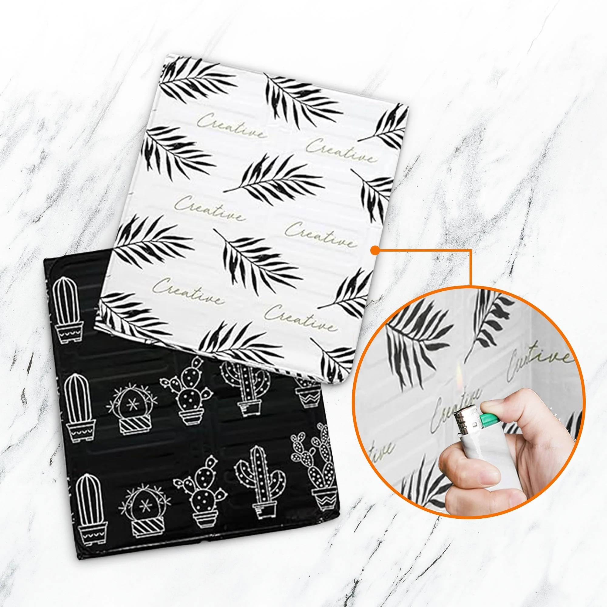 Cheer Collection Set of 2 Tri-Fold Aluminum Oil Splatter Guard Plates - Image 14