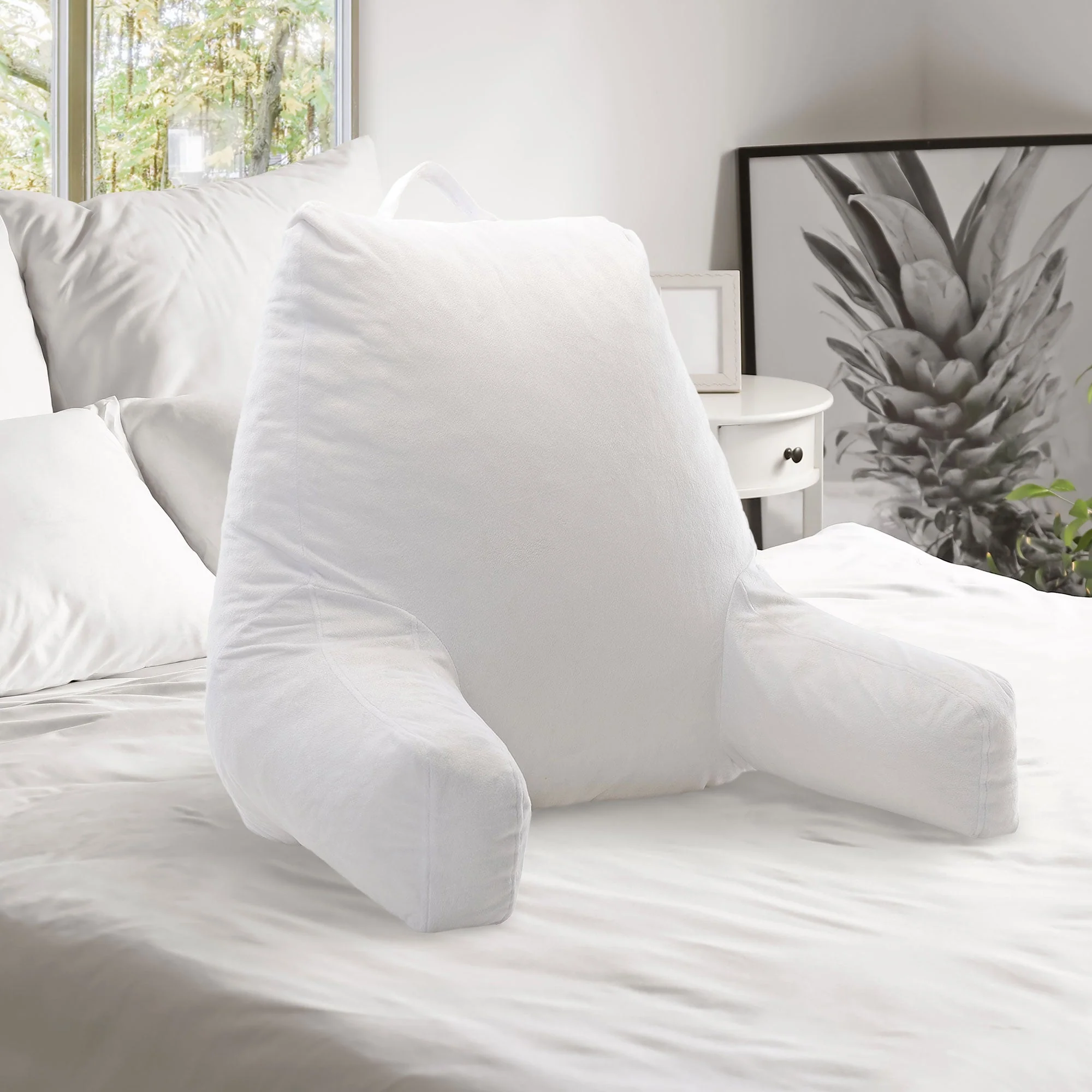 Cheer Collection Shredded Memory Foam TV Pillow  & Backrest - Image 61