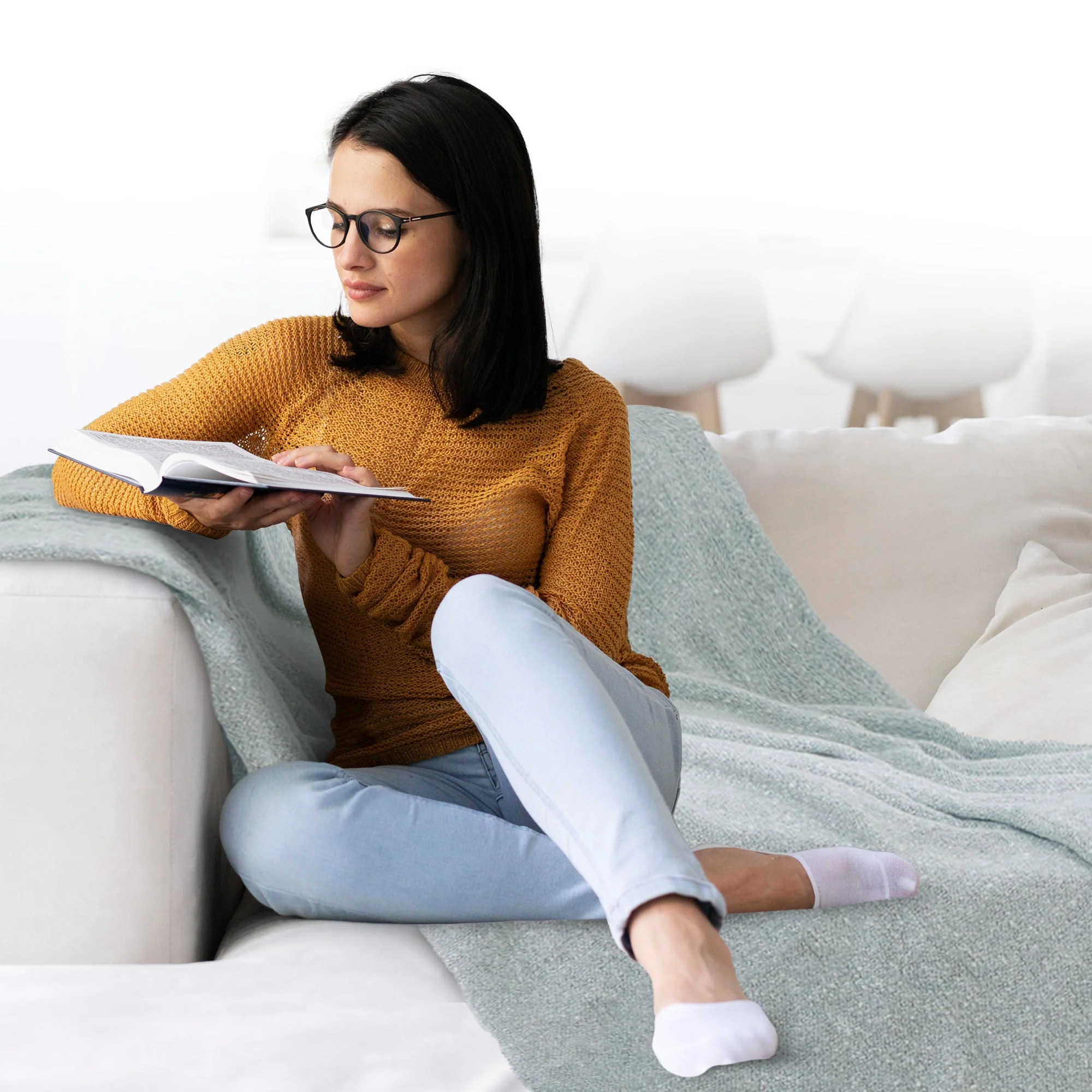 Cheer Collection Ultra Soft Knit Throw Blanket | 100% Acrylic Accent Throw - 50 x 60 inches - Image 13