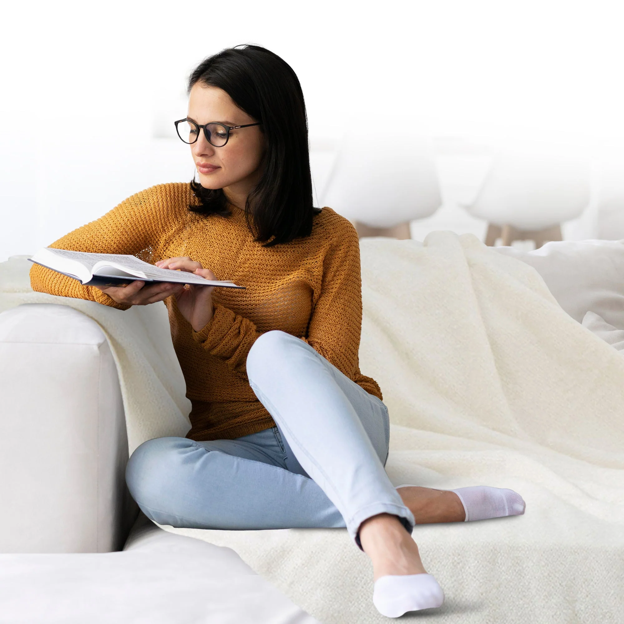 Cheer Collection Ultra Soft Knit Throw Blanket | 100% Acrylic Accent Throw - 50 x 60 inches - Image 20