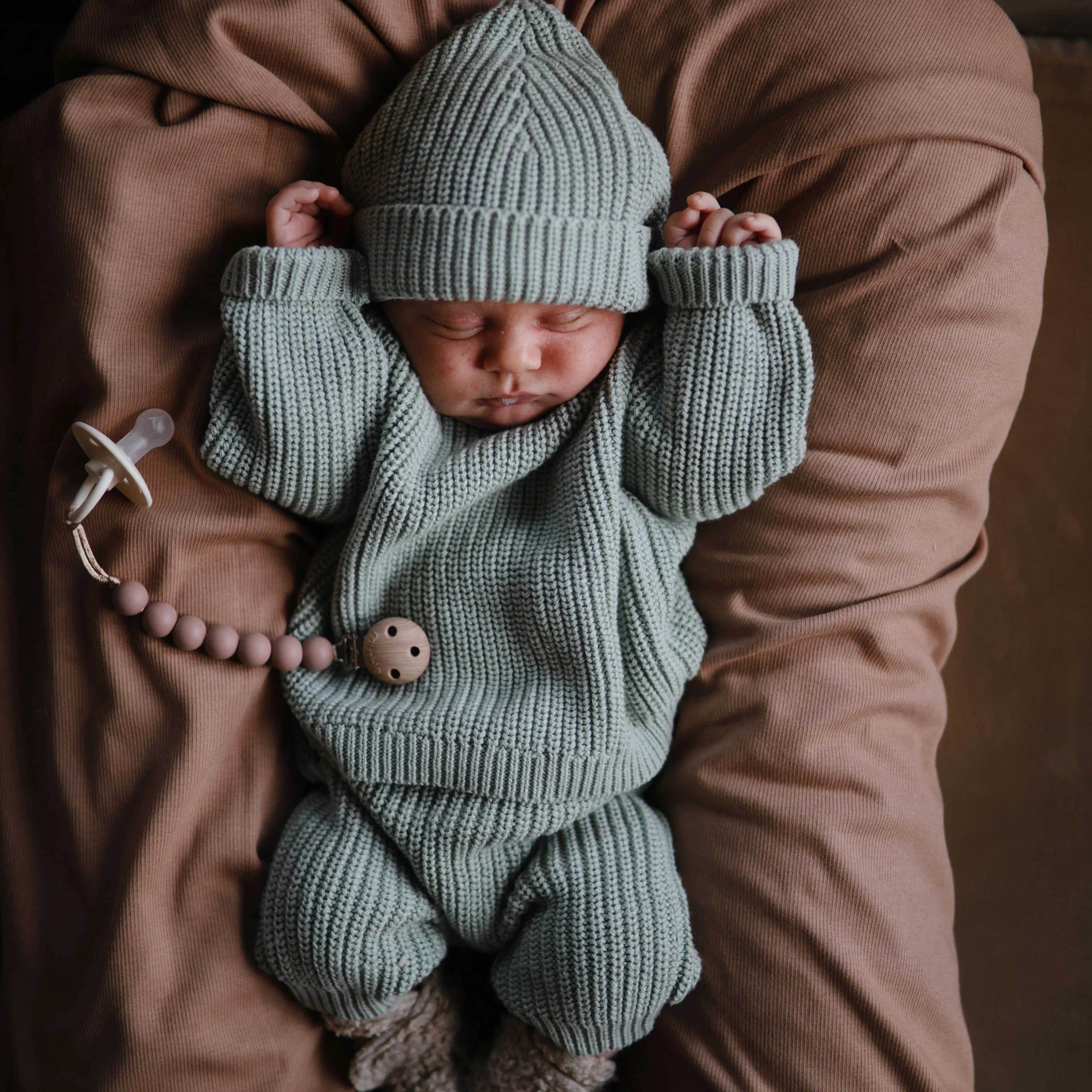 Chunky Knit Pants - Image 8
