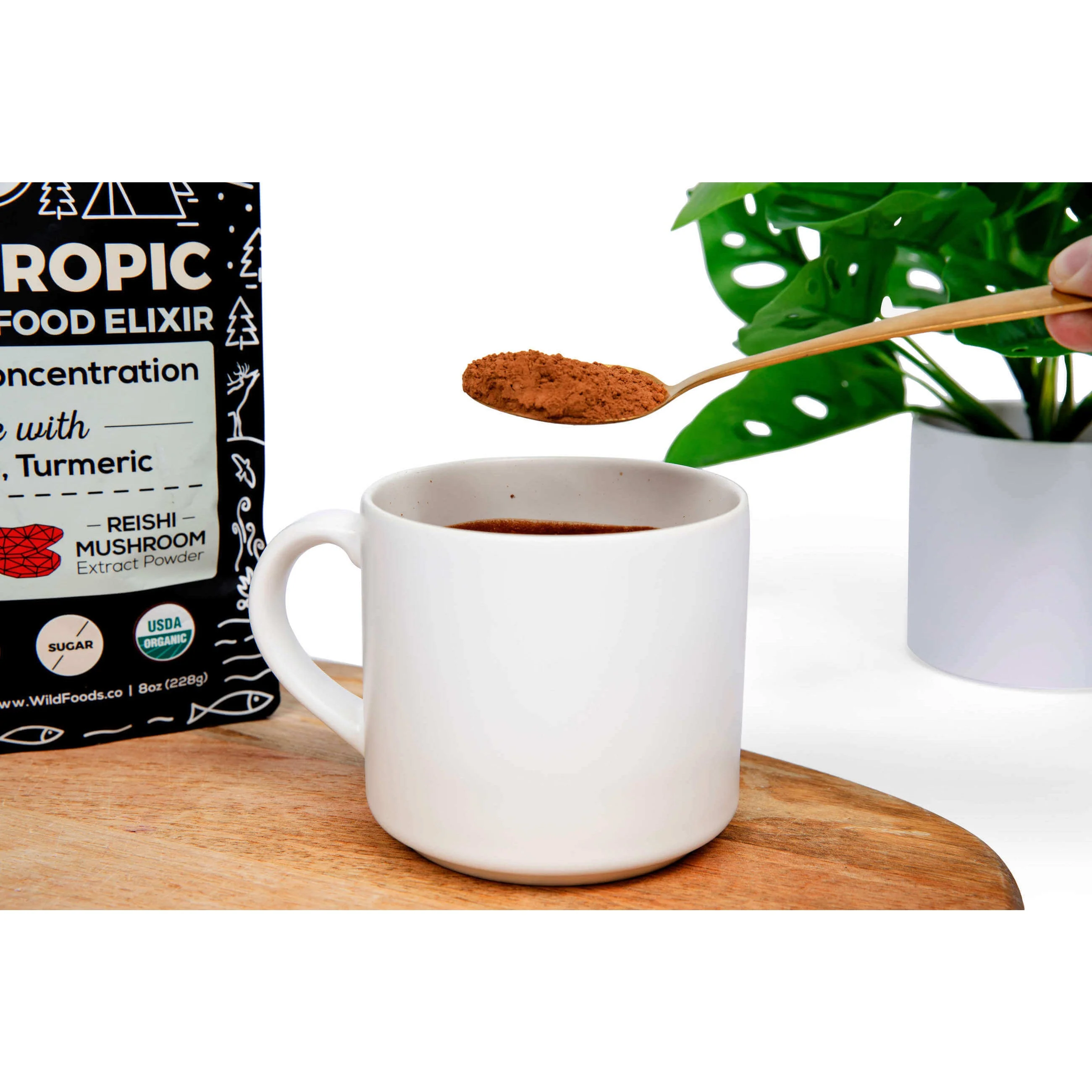 CocoTropic Organic Cocoa Mushroom Mix by Wild Foods - Image 6
