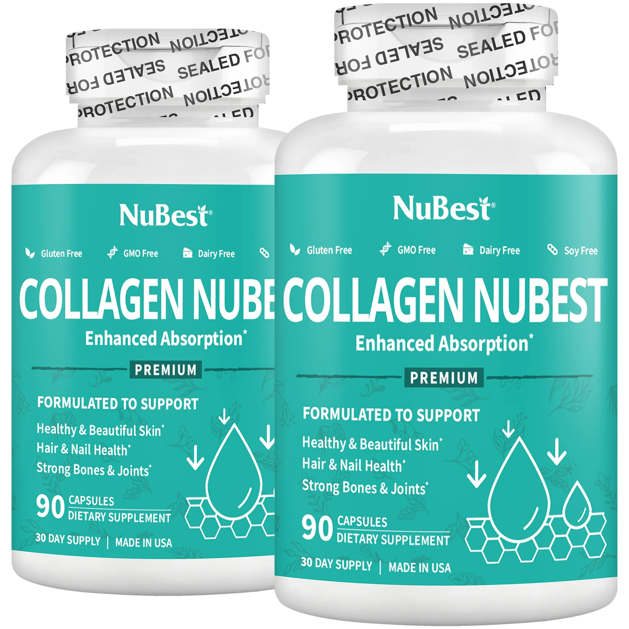 Collagen NuBest, Healthy Skin, Hair & Nails, 90 Capsules by NuBest Nutrition® - Image 11