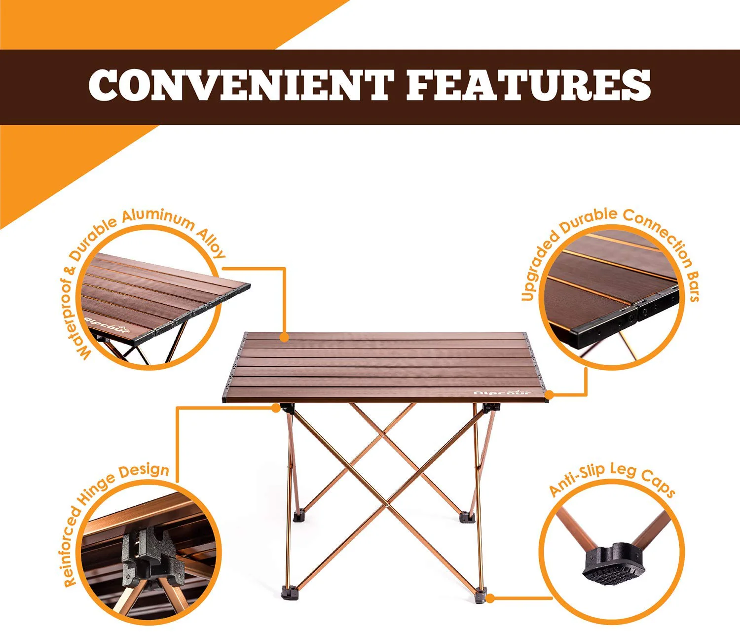 Collapsible Camping Table - Image 3