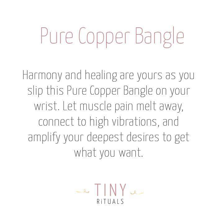 Copper Healing Bangle by Tiny Rituals - Image 6