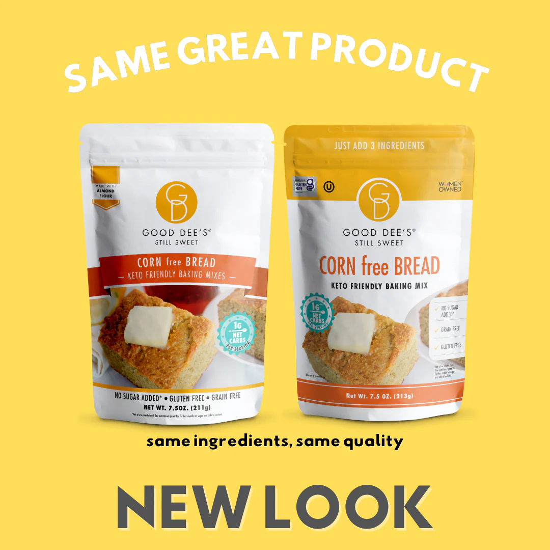 Corn (free) Keto Bread Mix - Gluten Free and No Added Sugar by Good Dee's - Image 7