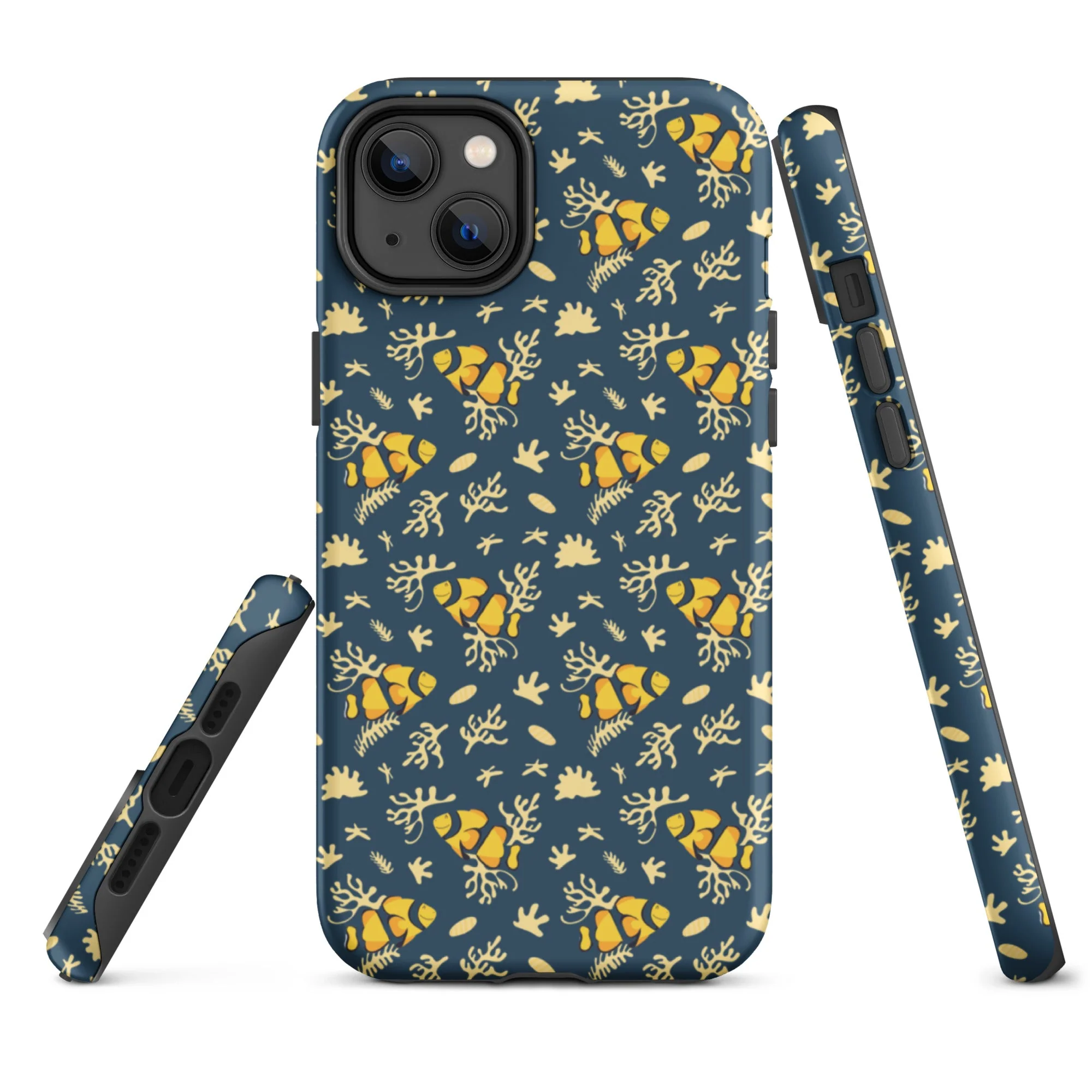 Deep Blue Clownfish Reef Tough Case for iPhone® - Image 15