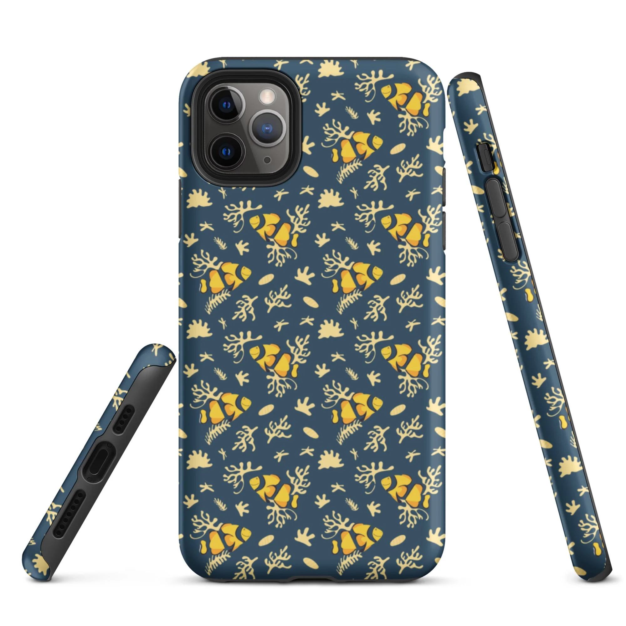 Deep Blue Clownfish Reef Tough Case for iPhone® - Image 5