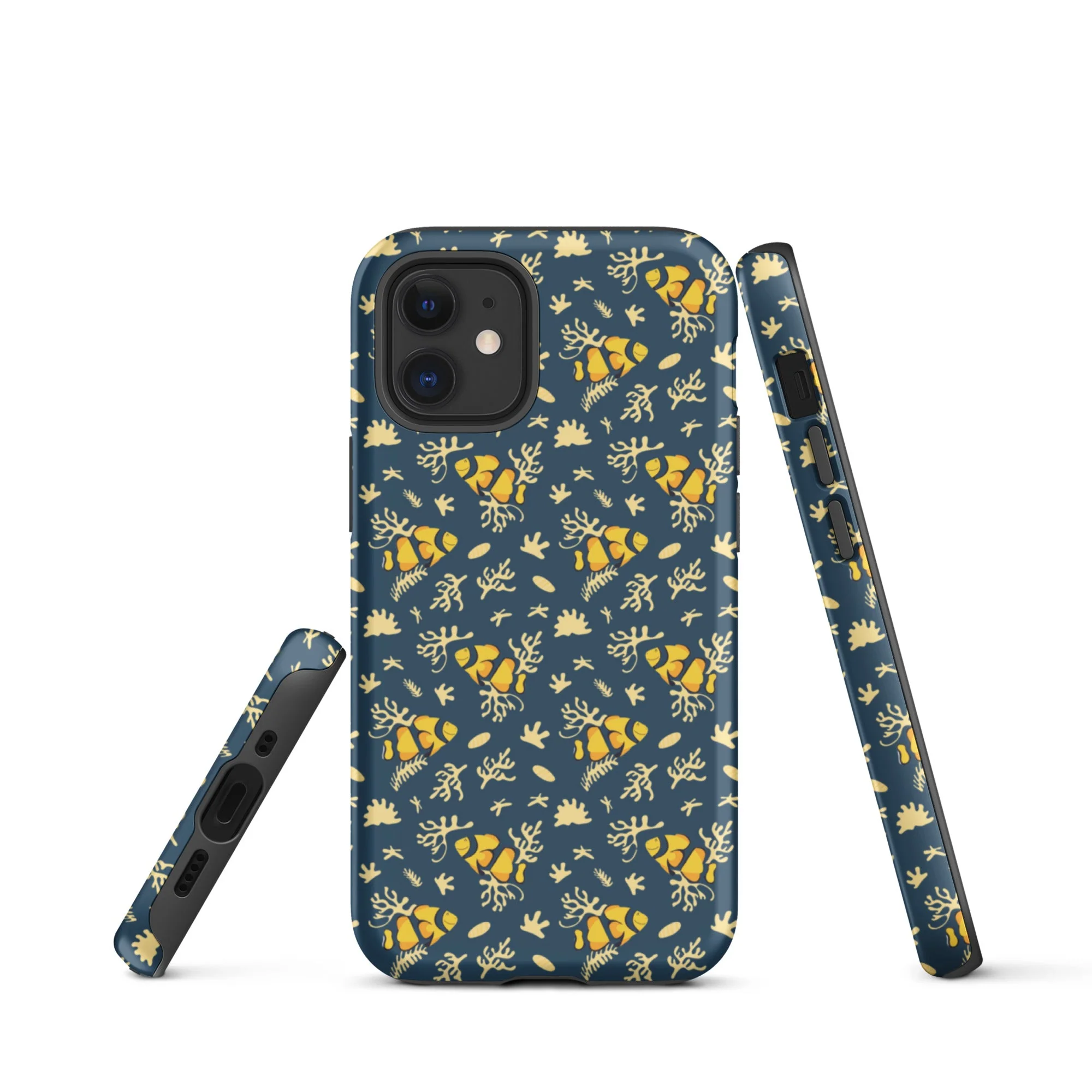 Deep Blue Clownfish Reef Tough Case for iPhone® - Image 6