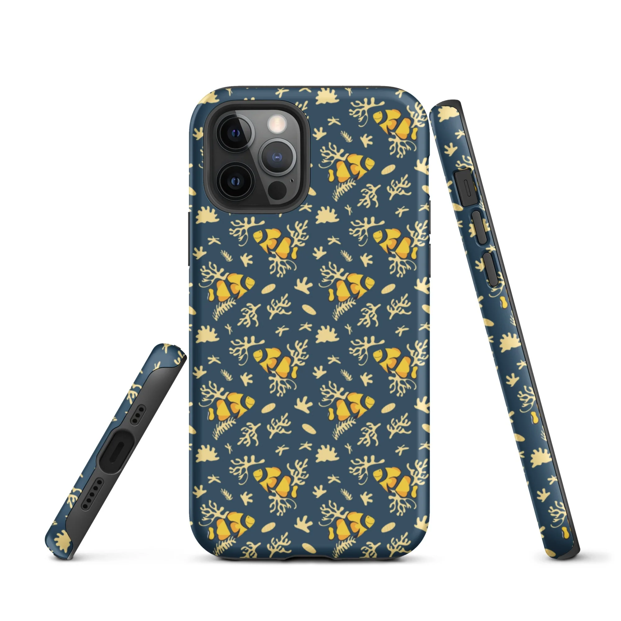 Deep Blue Clownfish Reef Tough Case for iPhone® - Image 8