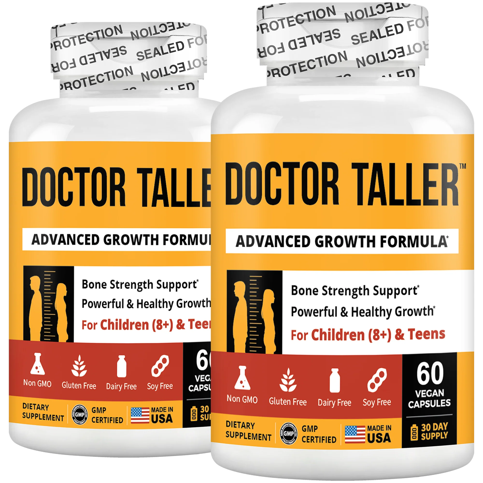 Doctor Taller, For Children (8+) & Teens, 60 Vegan Capsules by NuBest Nutrition® - Image 12