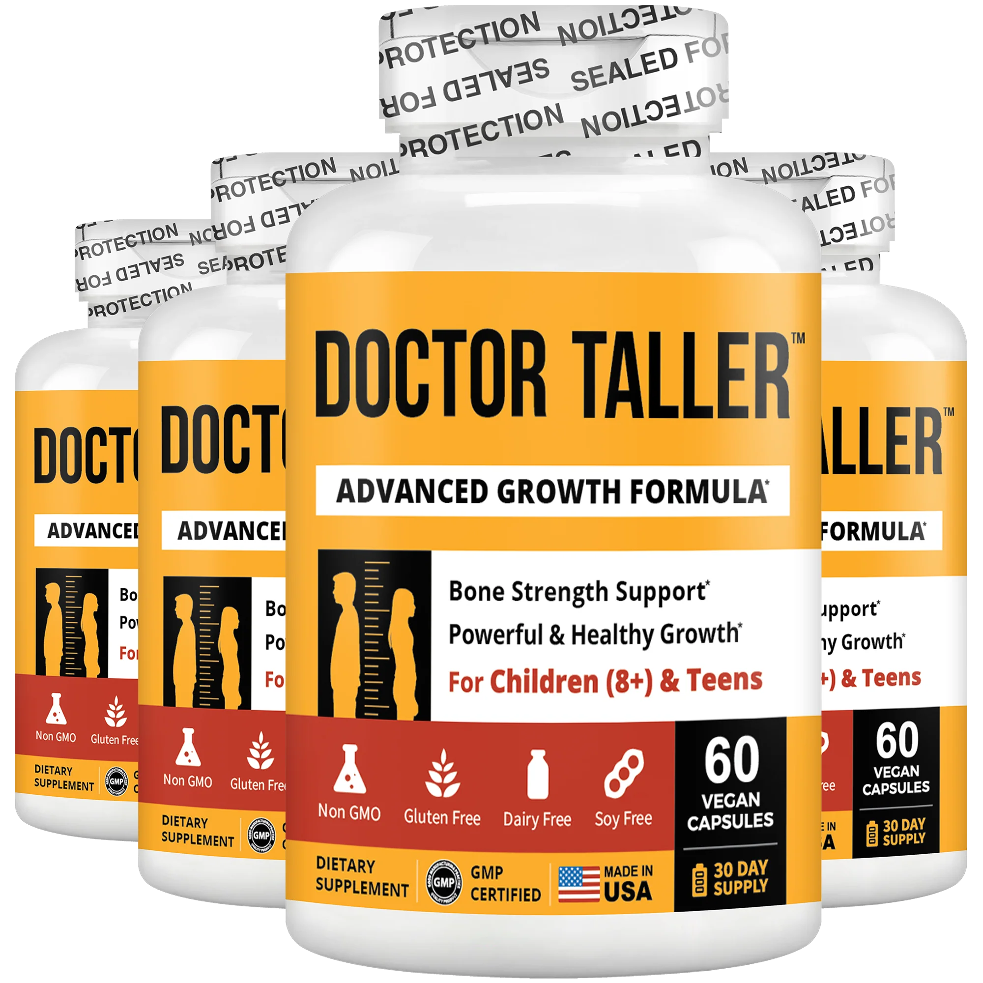 Doctor Taller, For Children (8+) & Teens, 60 Vegan Capsules by NuBest Nutrition® - Image 14