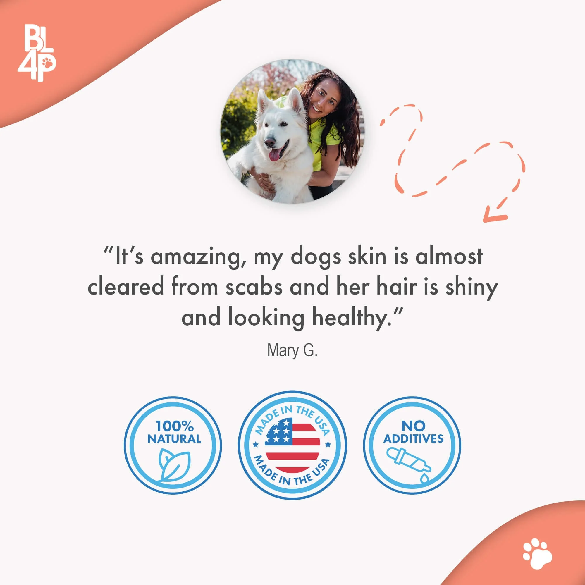 Dog Healthy Skin & Coat Remedy by BestLife4Pets - Image 2