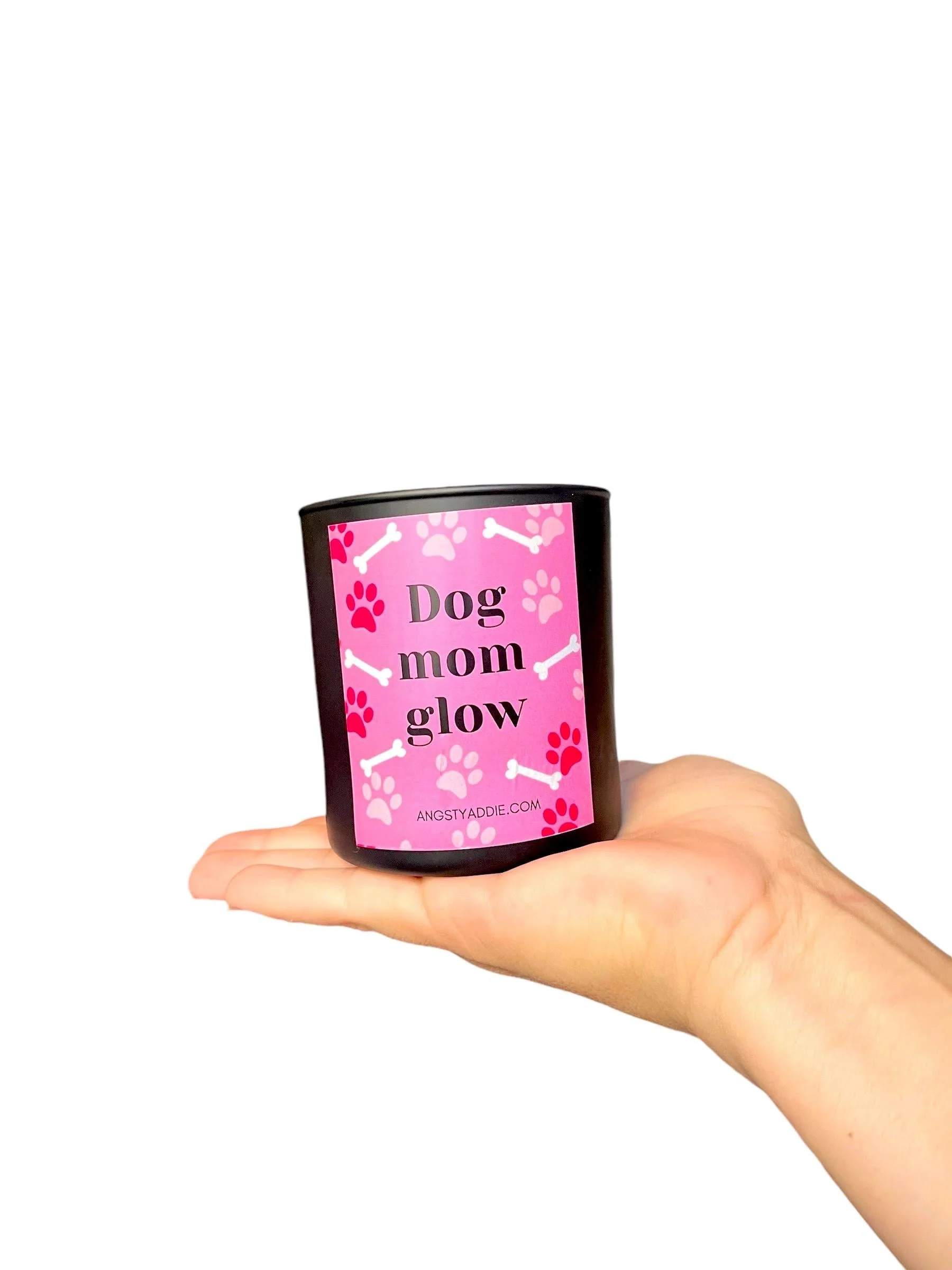 Dog Mom Glow candle by Angsty Addie - Image 3