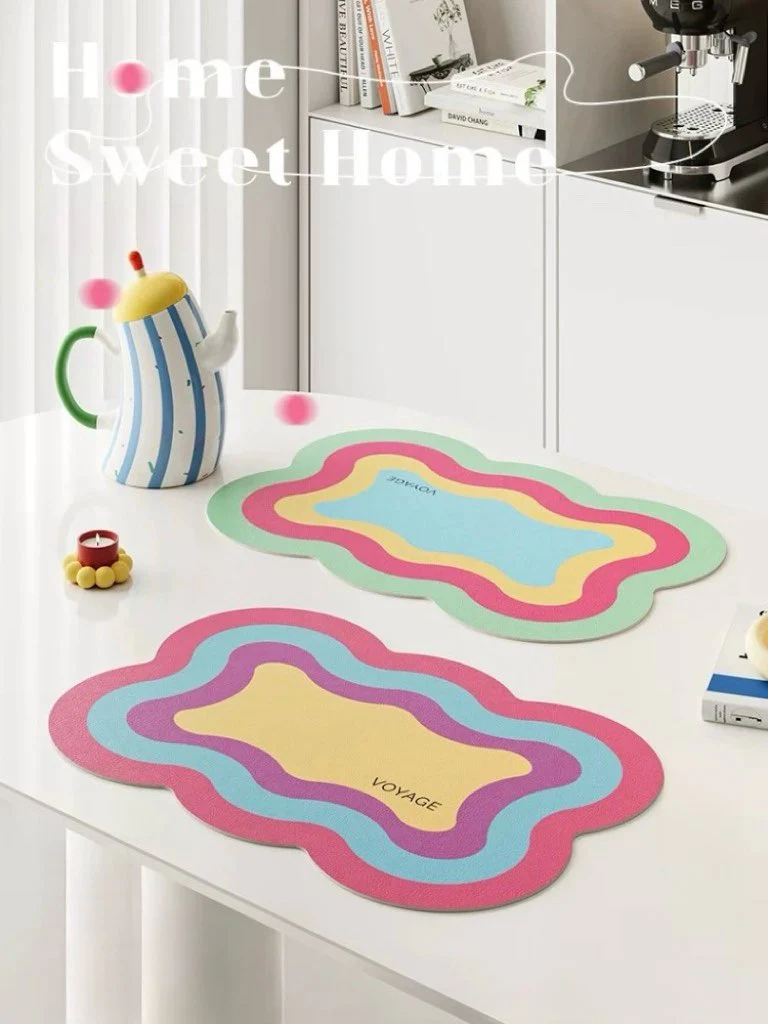 Dopamine Scalloped-edge Placemat Set Of 4 Pcs for Whimsical Table Setting - Image 2