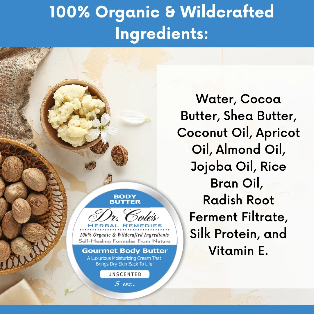 33 - Dr. Cole's Gourmet Body Butter - Unscented - Image 3